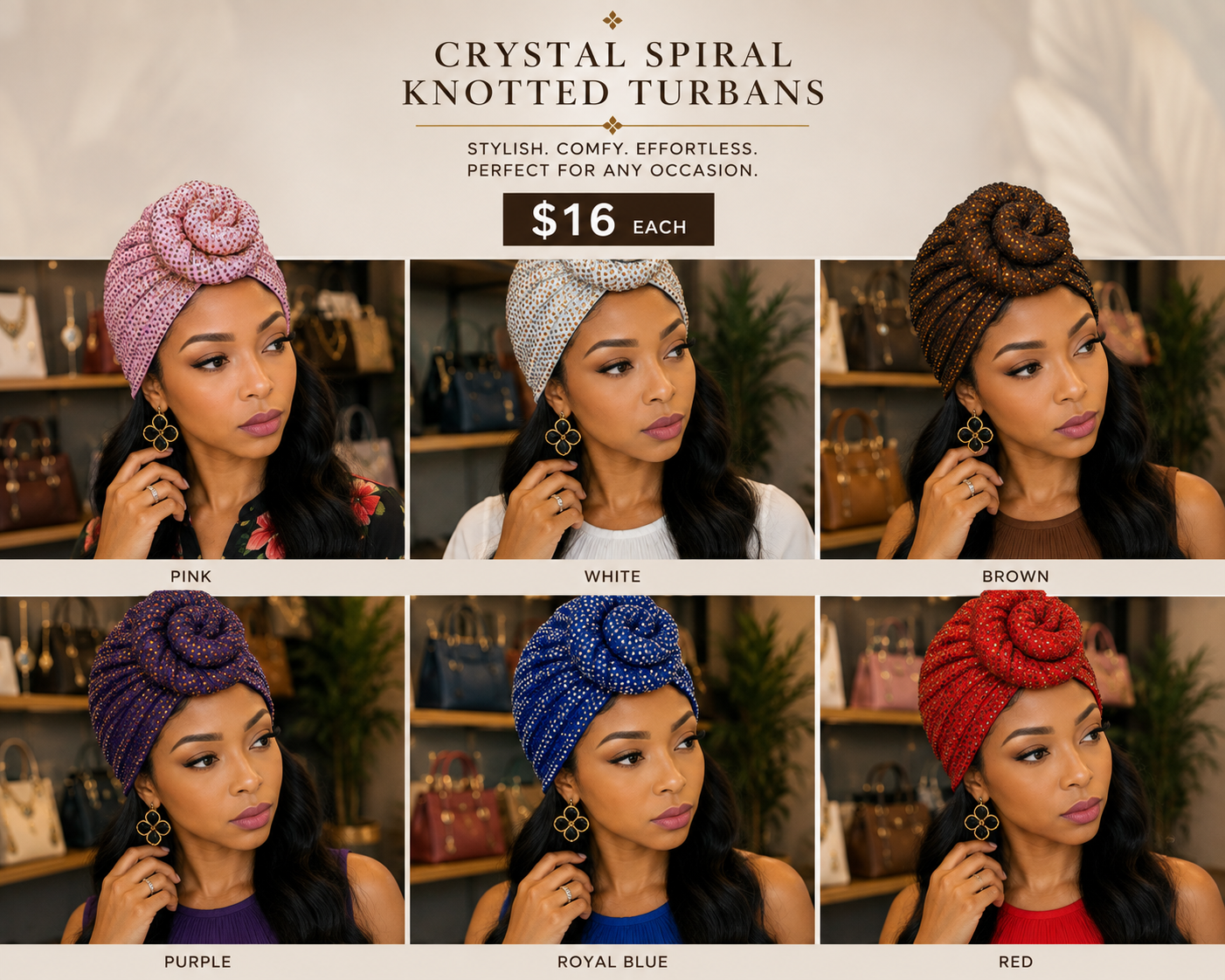 Crystal Turban