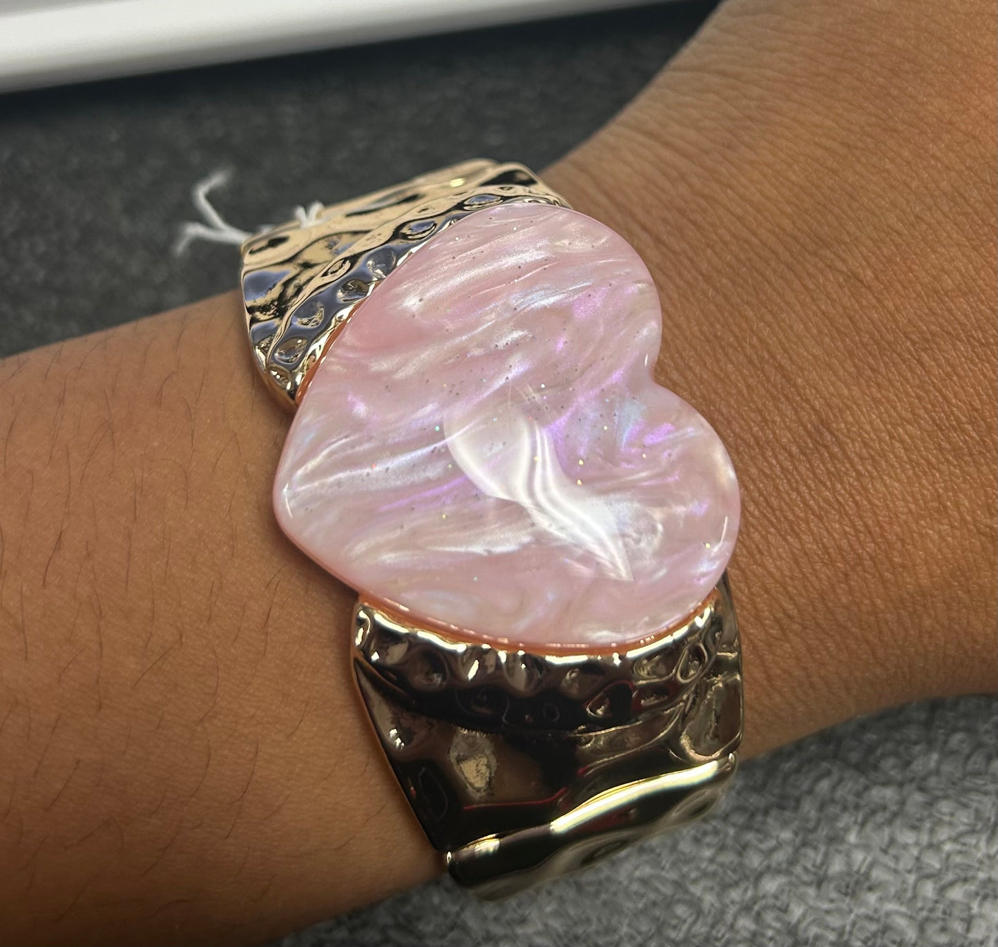 HEART STONE BRACELET 4655 1073CLR
