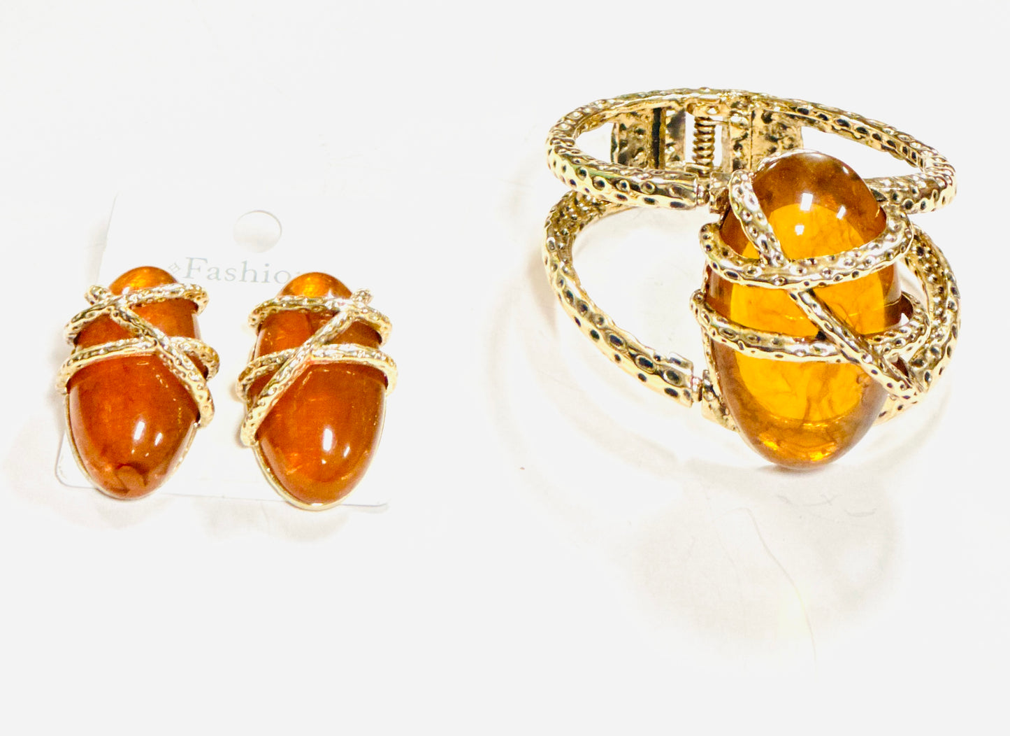 Gold Rings Earrings