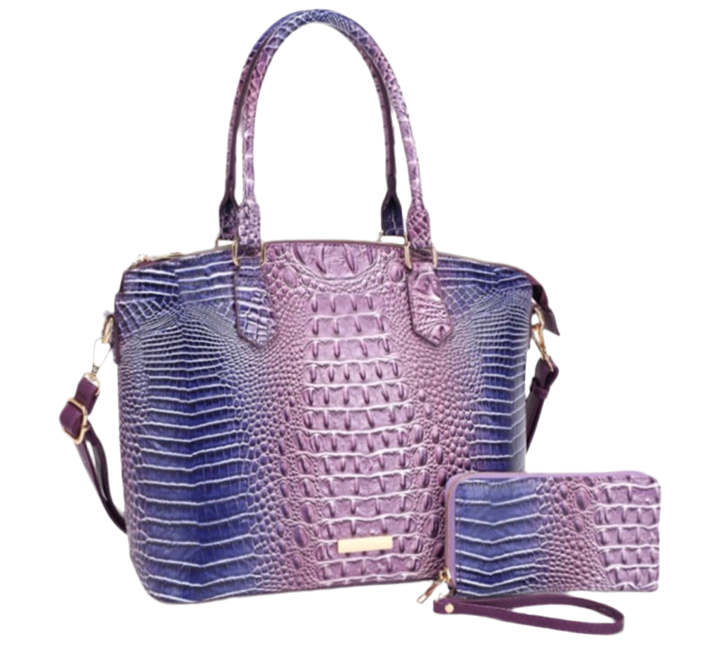 Gator Gal Handbag set