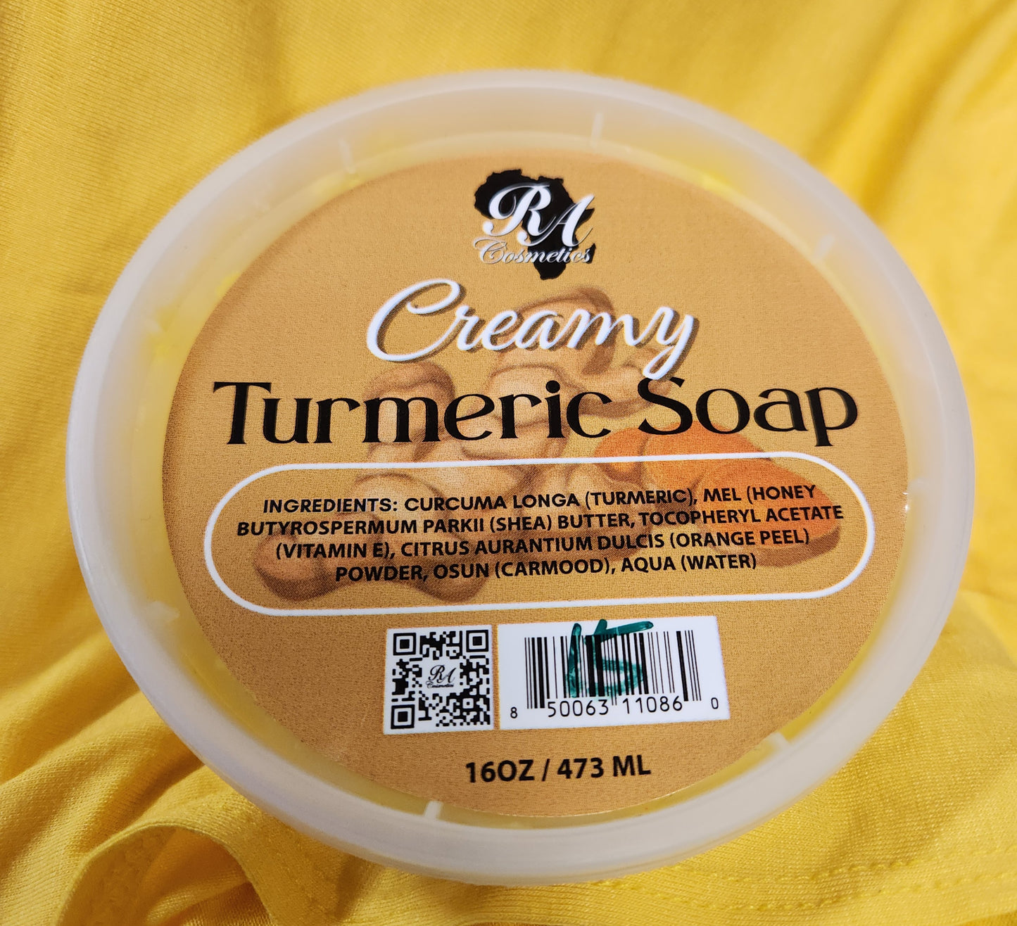 TUMERIC SOFT SOAP - LARGE
