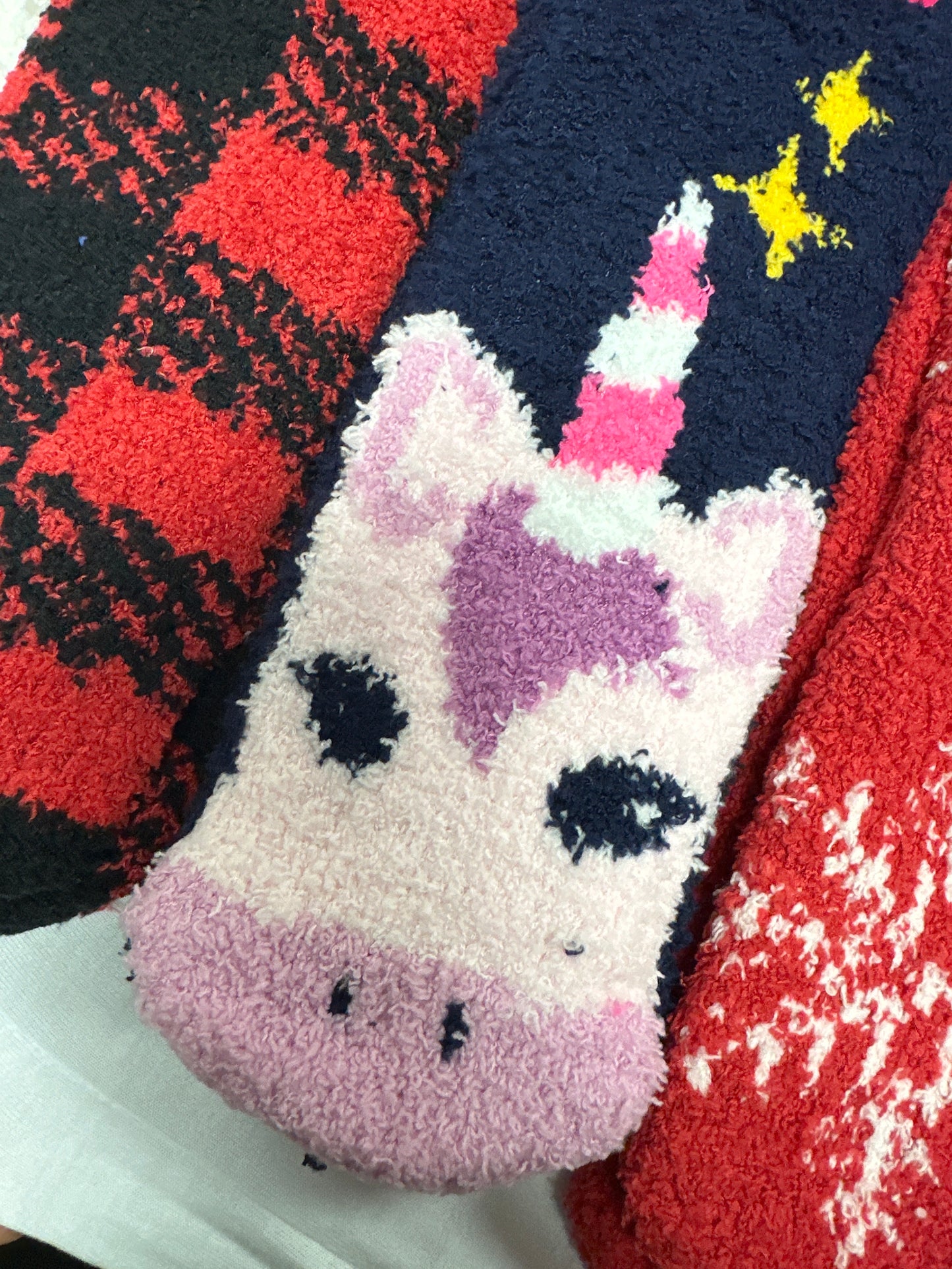 FUZZY SOCKS THEMED SOCKS