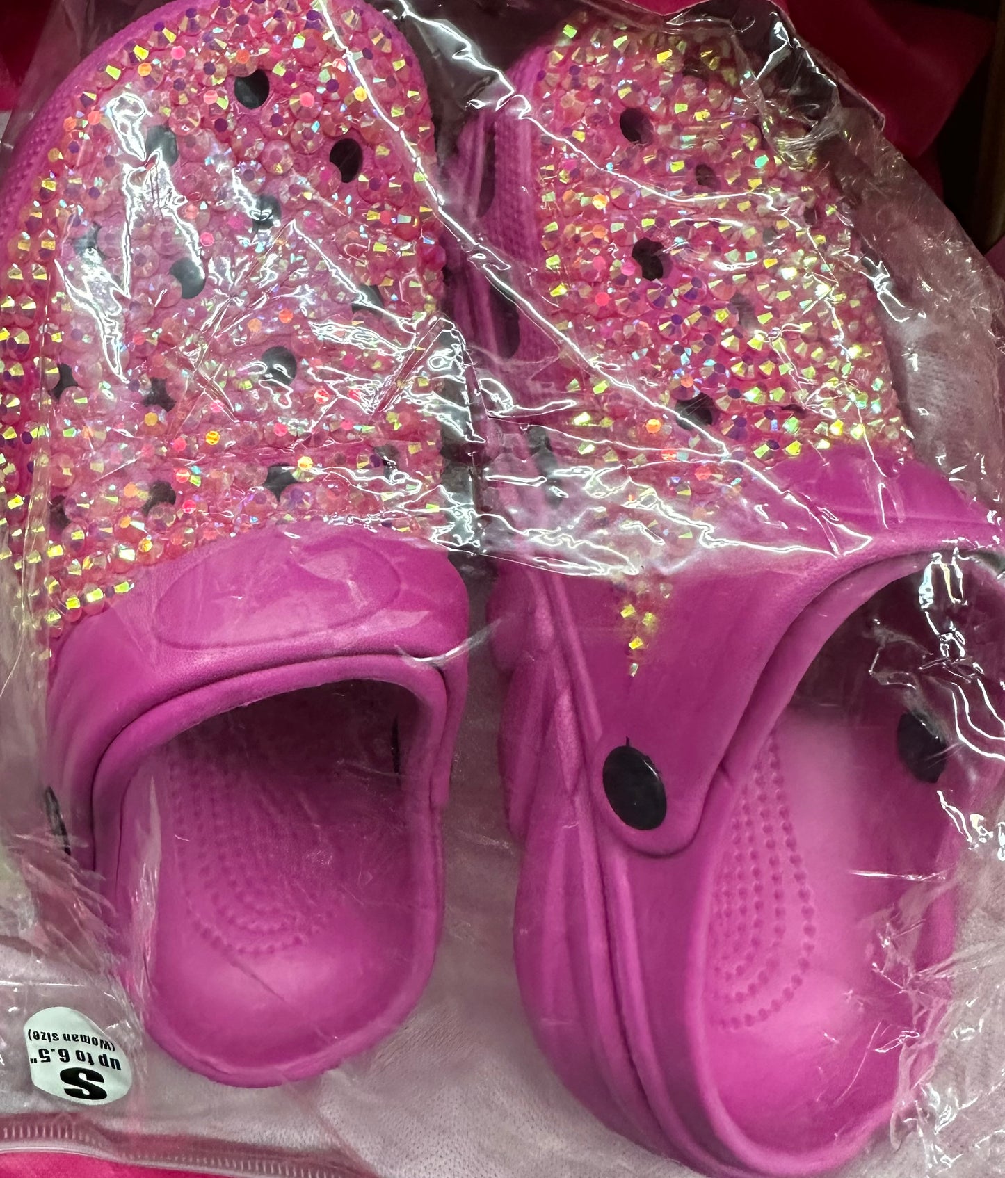 Bling Crox Croc Slides
