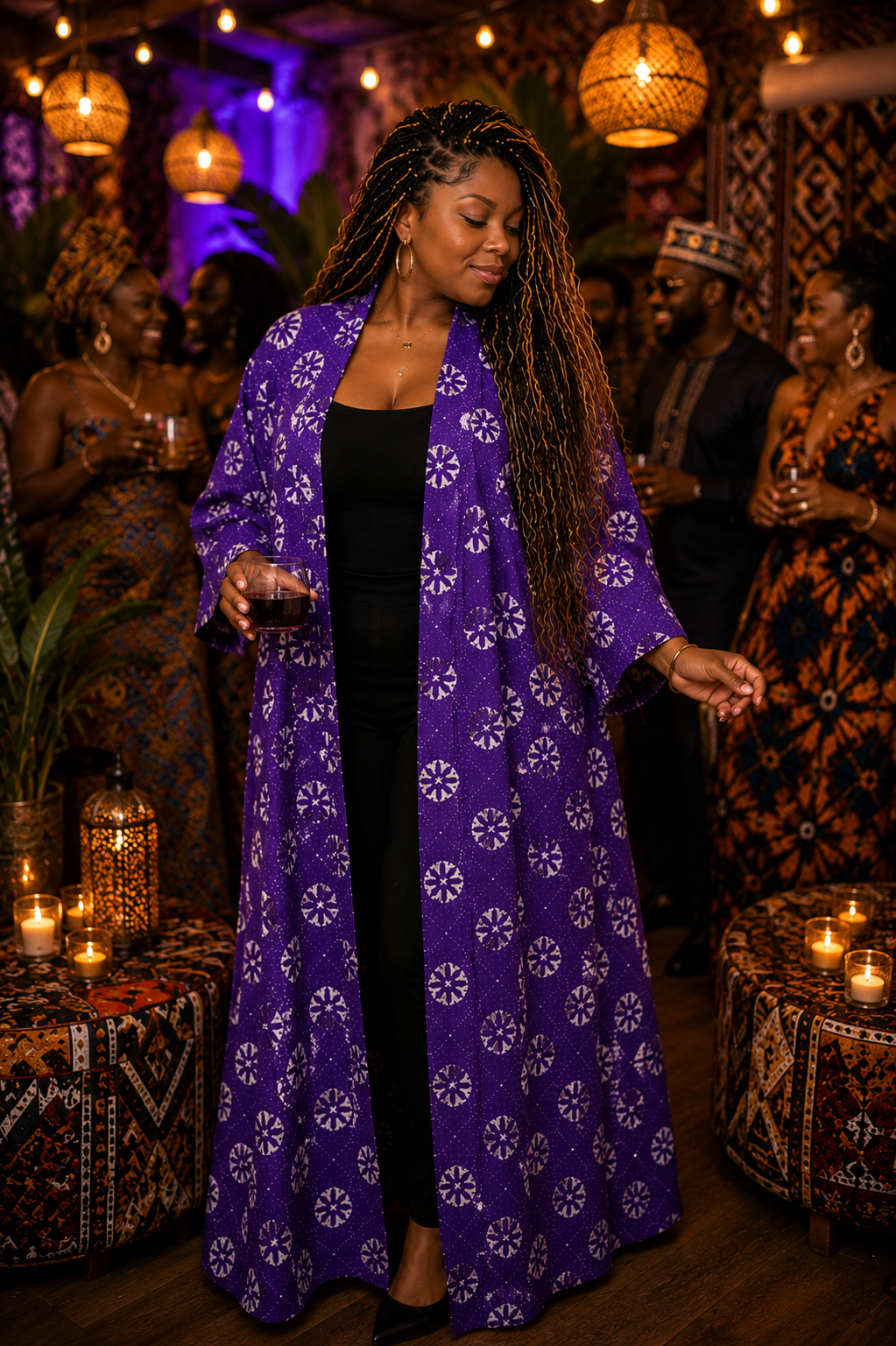 African Printed Duster