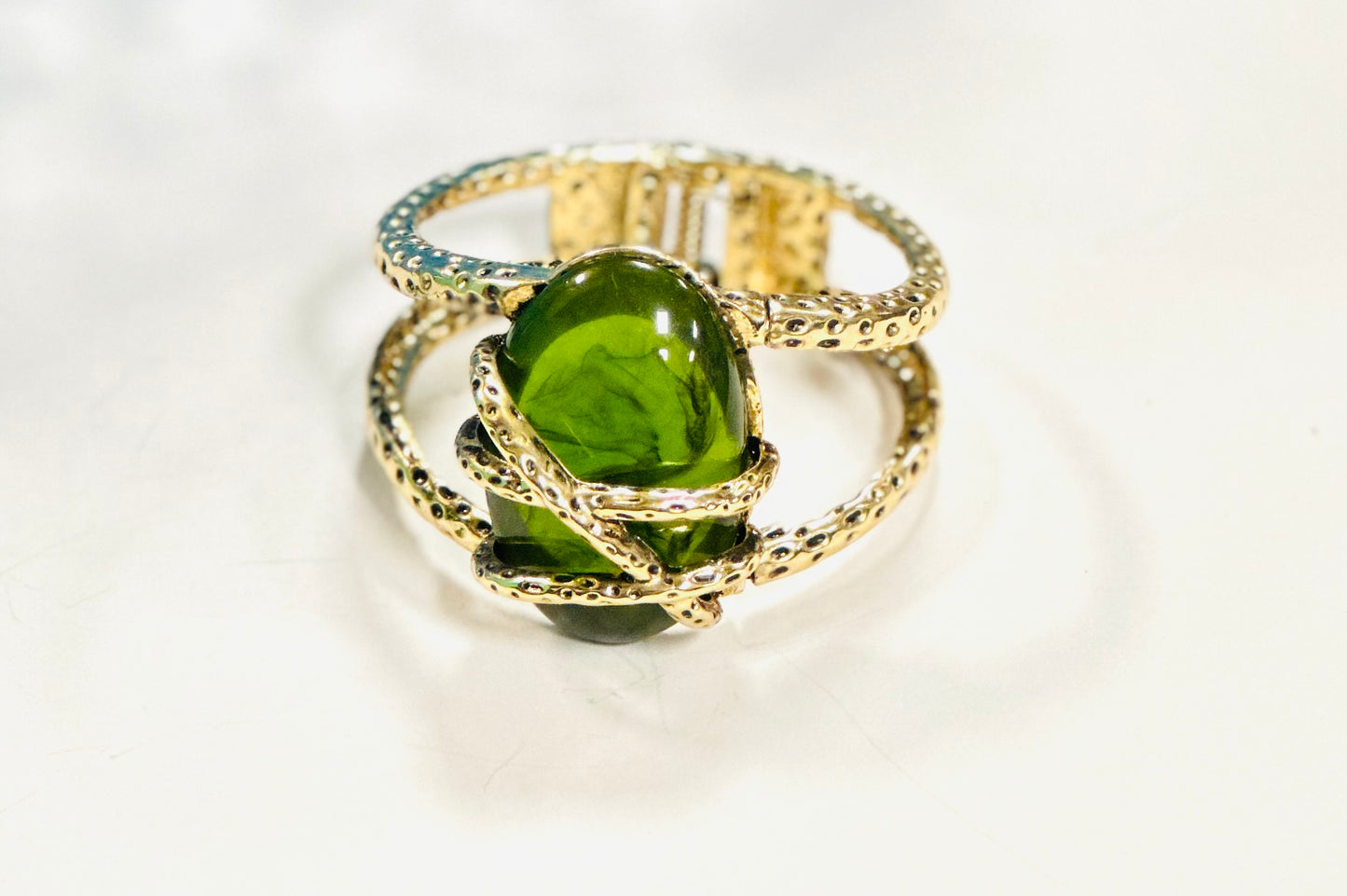 Gold Rings Cuff