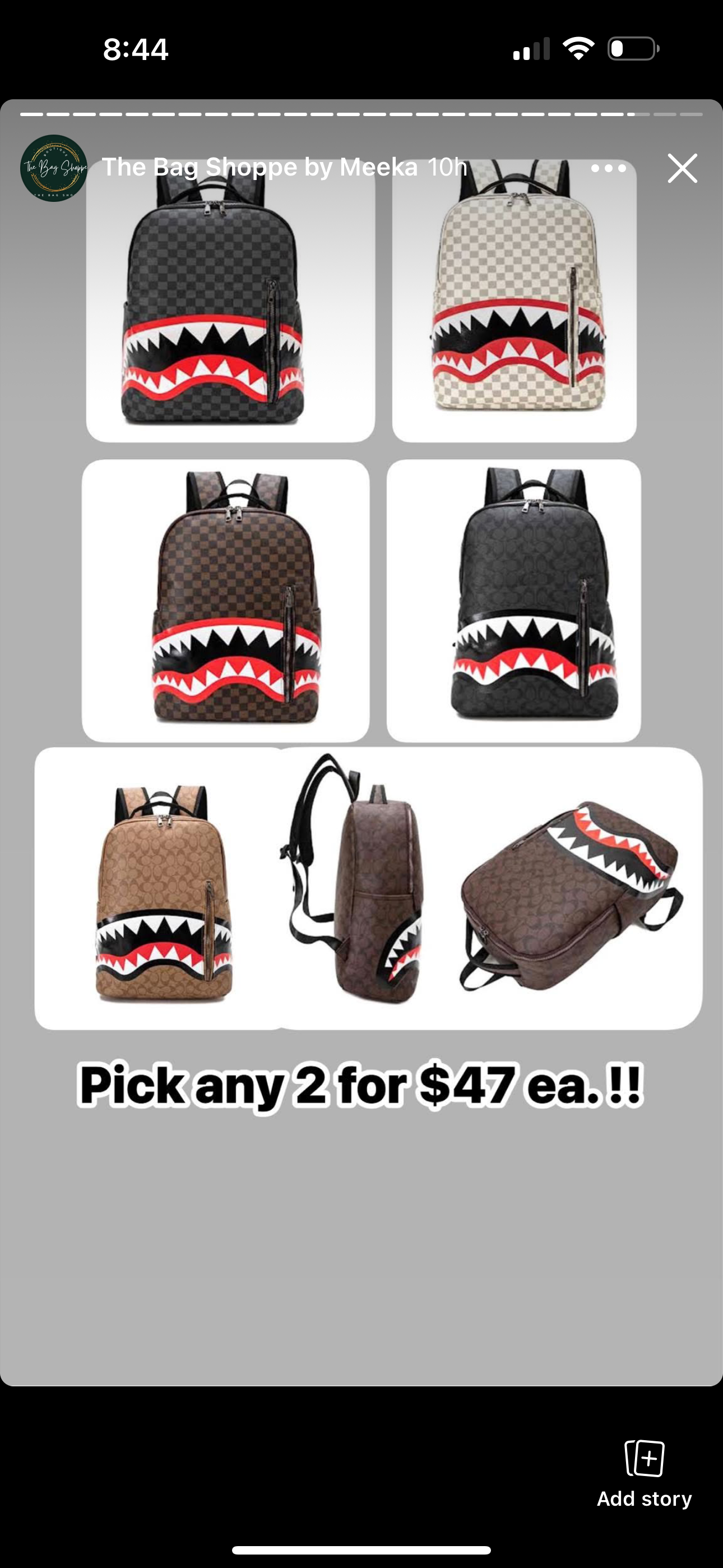 Pick 2 for $47 each Sale