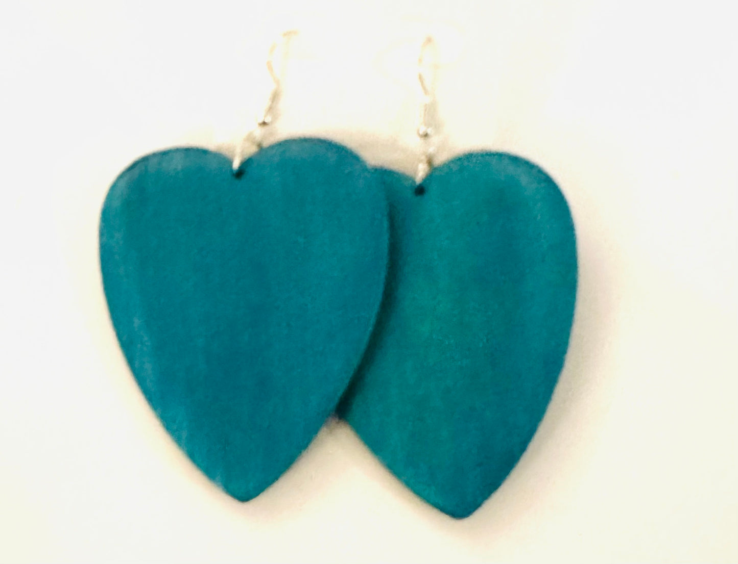 Heart Wooden Earrings