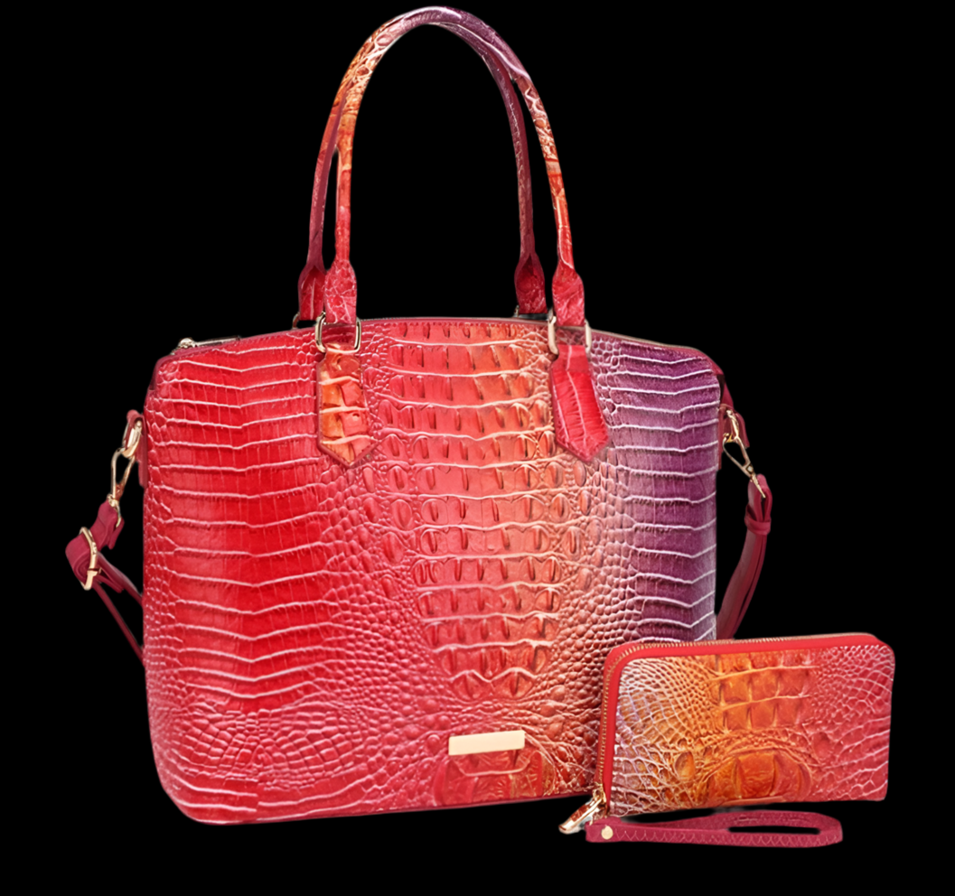 Gator Gal Handbag set