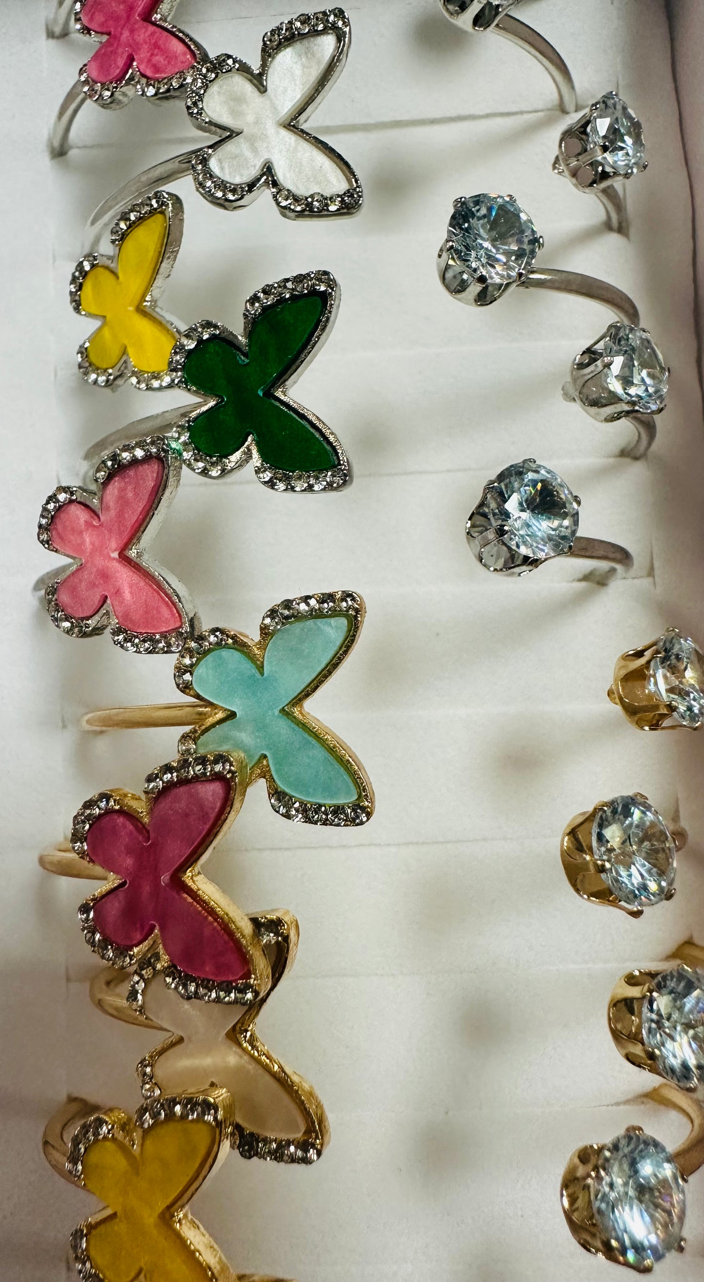 BLING BUTTERFLY CUFF 0136