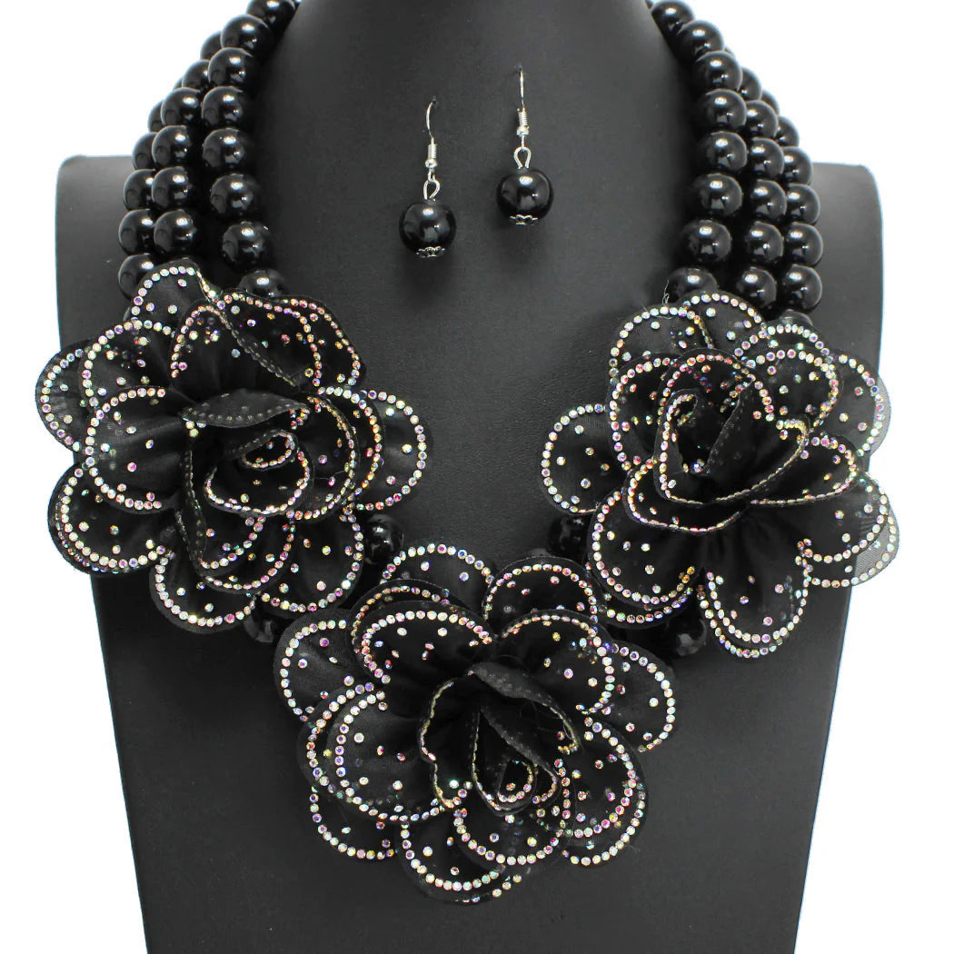 PEARL NECKLACE SET