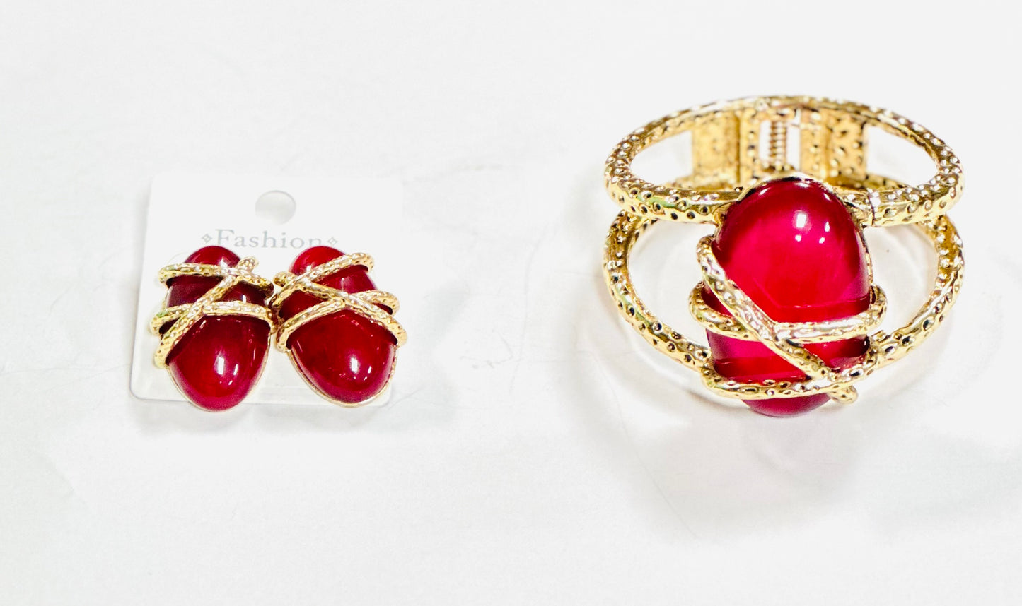 Gold Rings Earrings