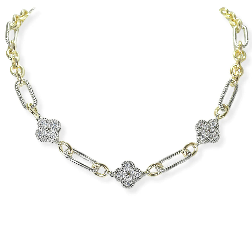 CLOVER BLING - LINKS & CIRCLES 4807 1061CLR