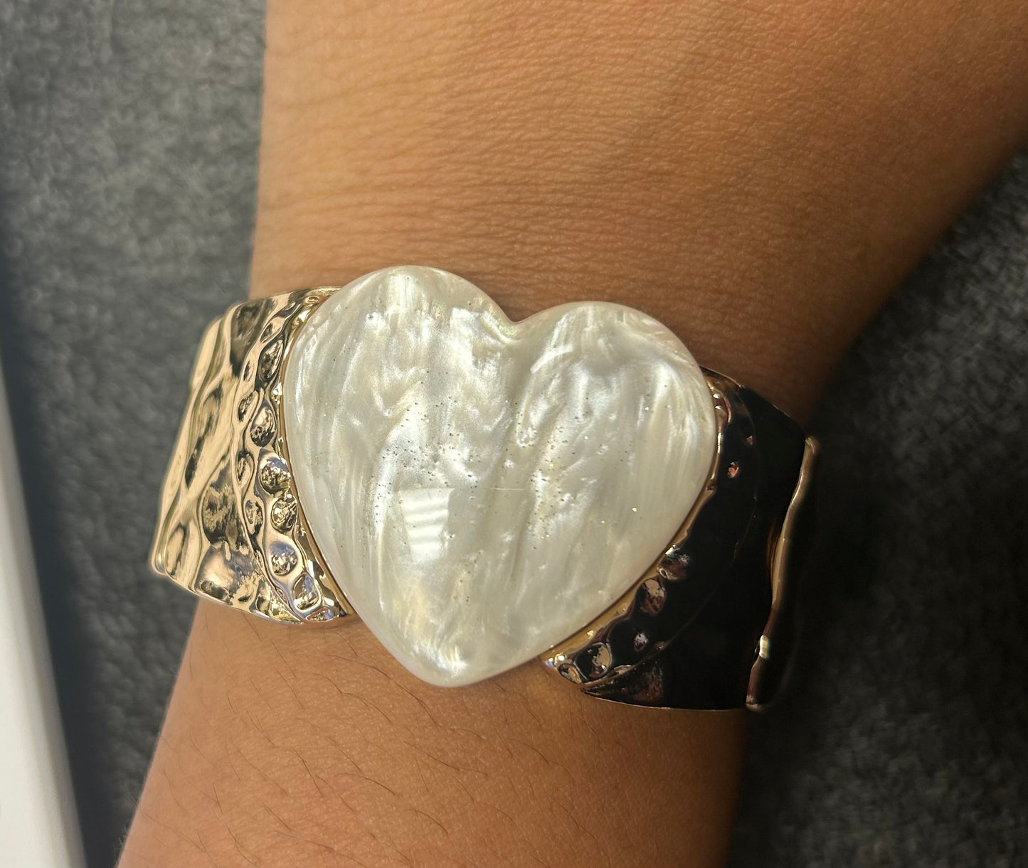 HEART STONE BRACELET 4655 1073CLR