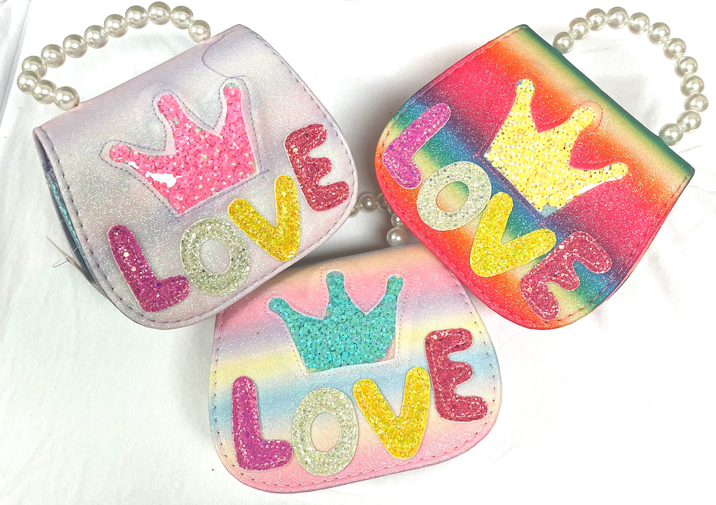 GIRL GLITTER LOVE SEQUIN XBODY 4937