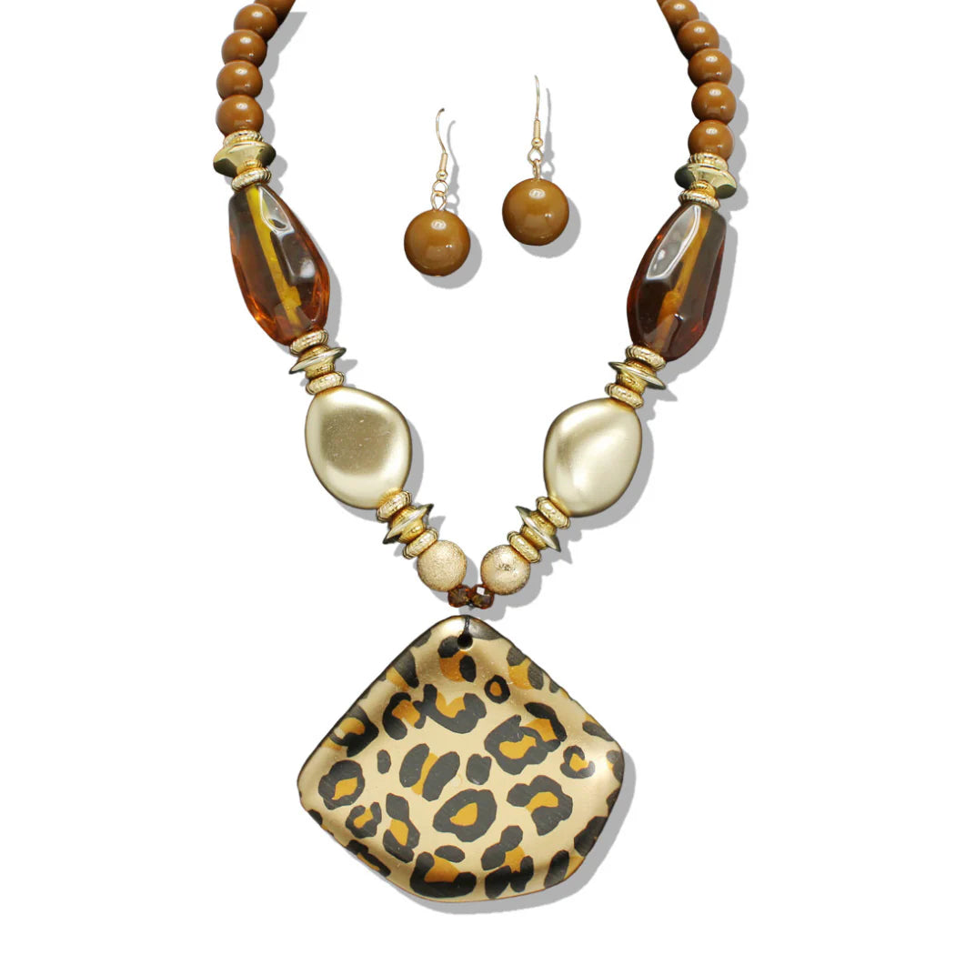 GEO LEO NECKLACE SET