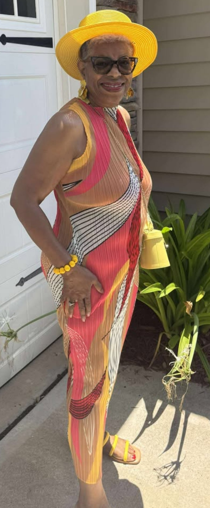 Striped Spotted Dress