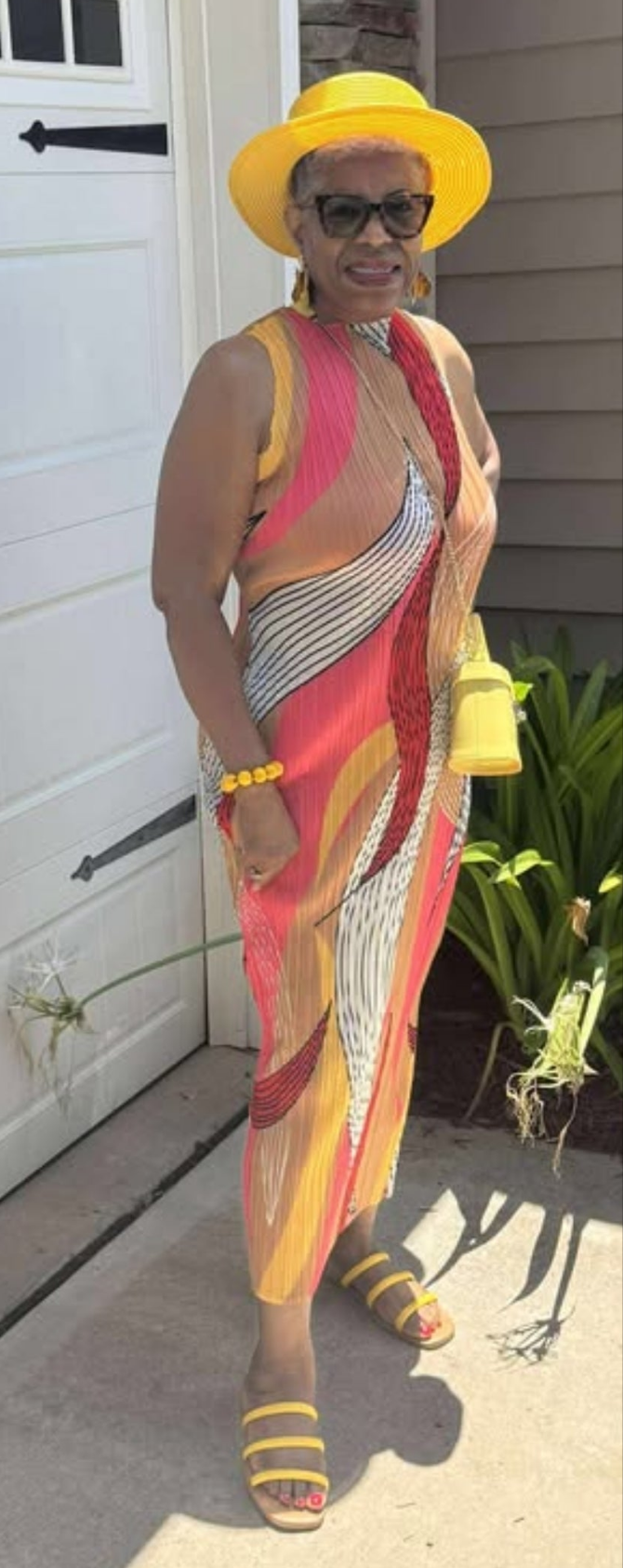 Striped Spotted Dress