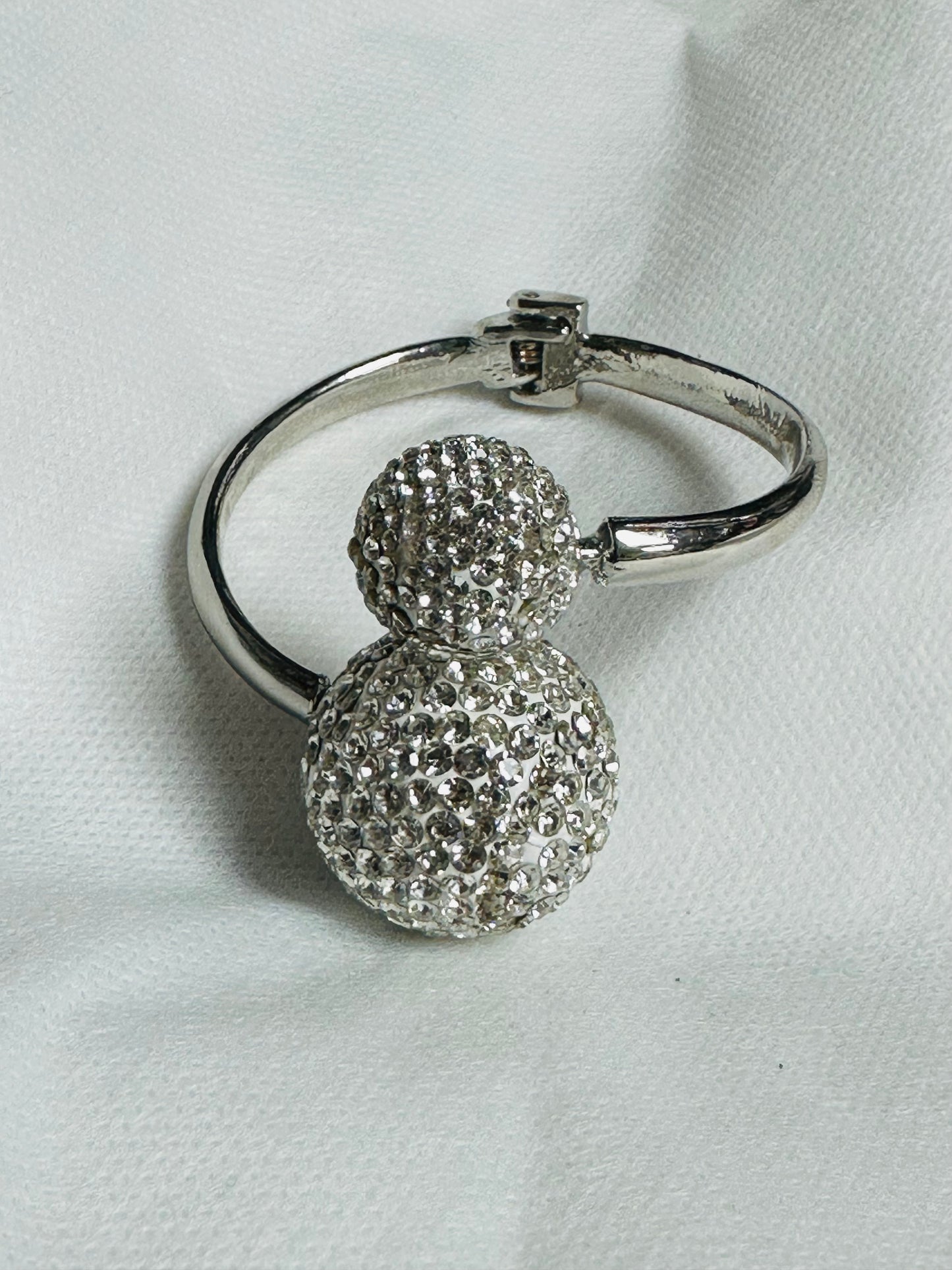 Bling Ball Double Cuff