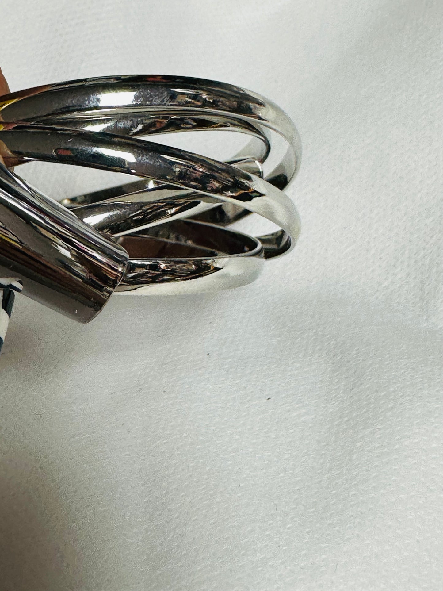 SILVER BANGLE 8/2