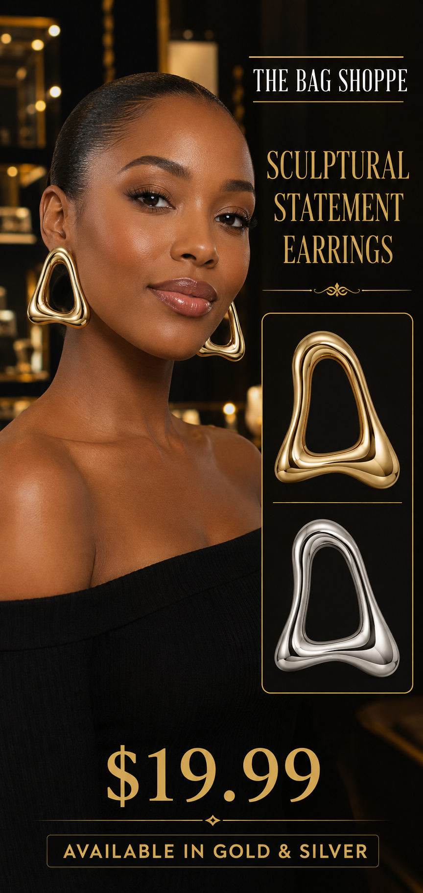 Sculpture Earrings