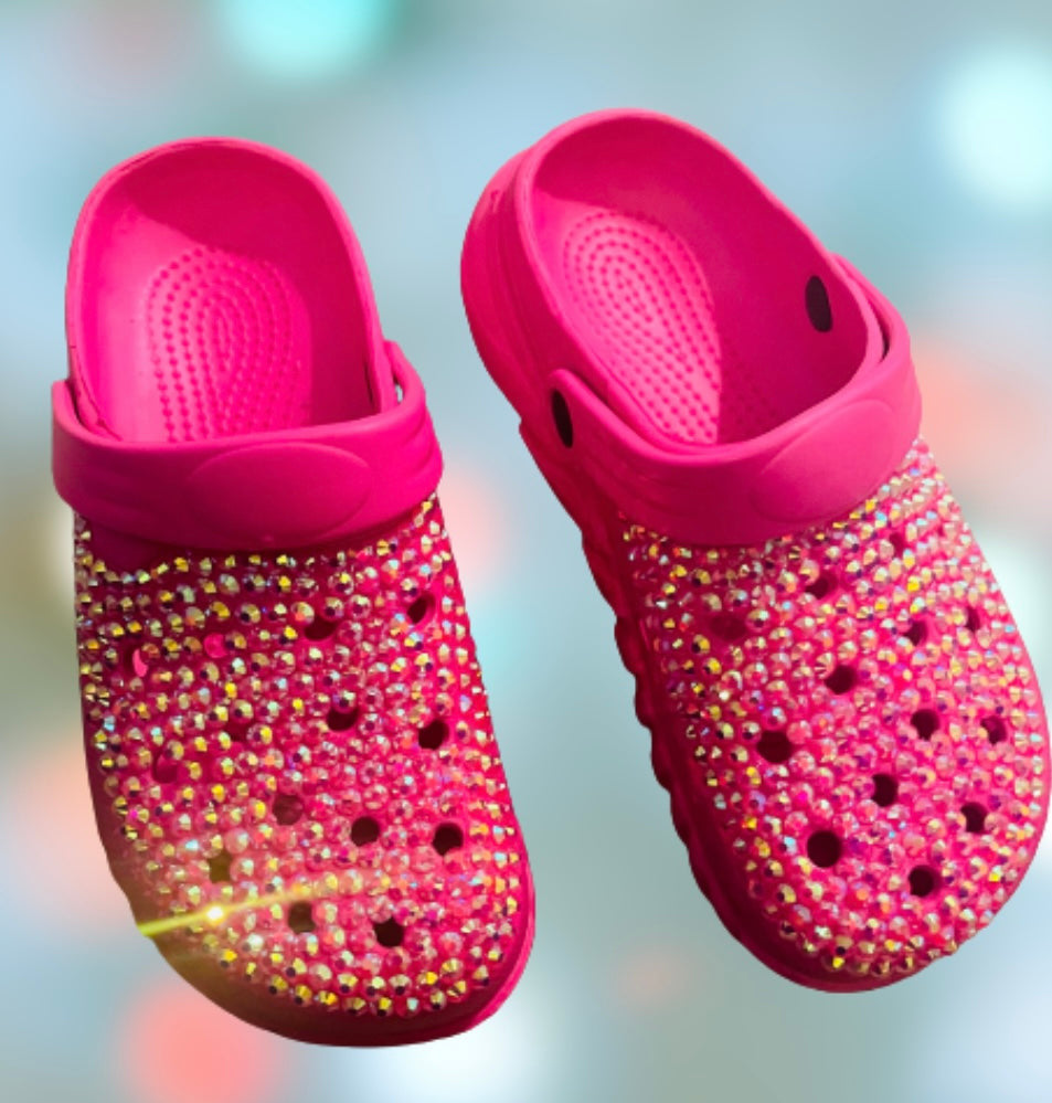 Bling Crox Croc Slides
