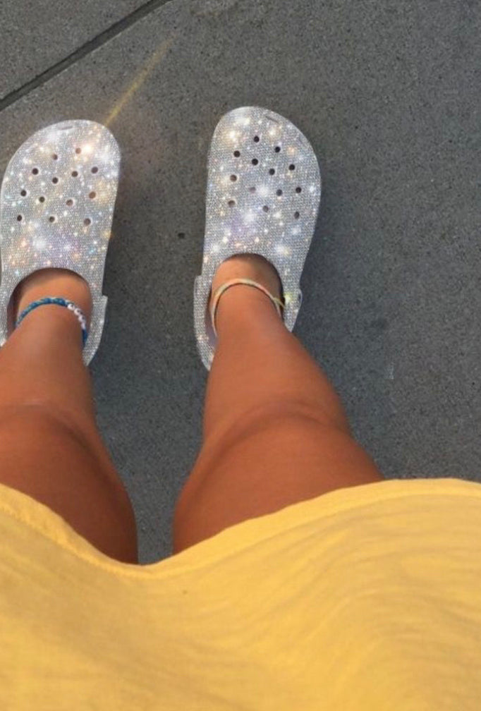 Bling Crox Croc Slides