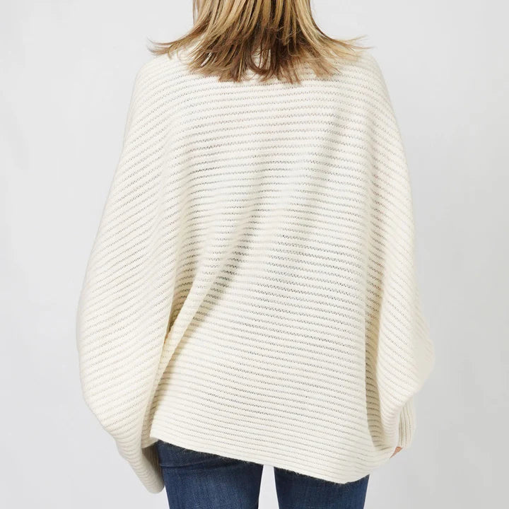 LOOSE CARDIGAN - IVORY