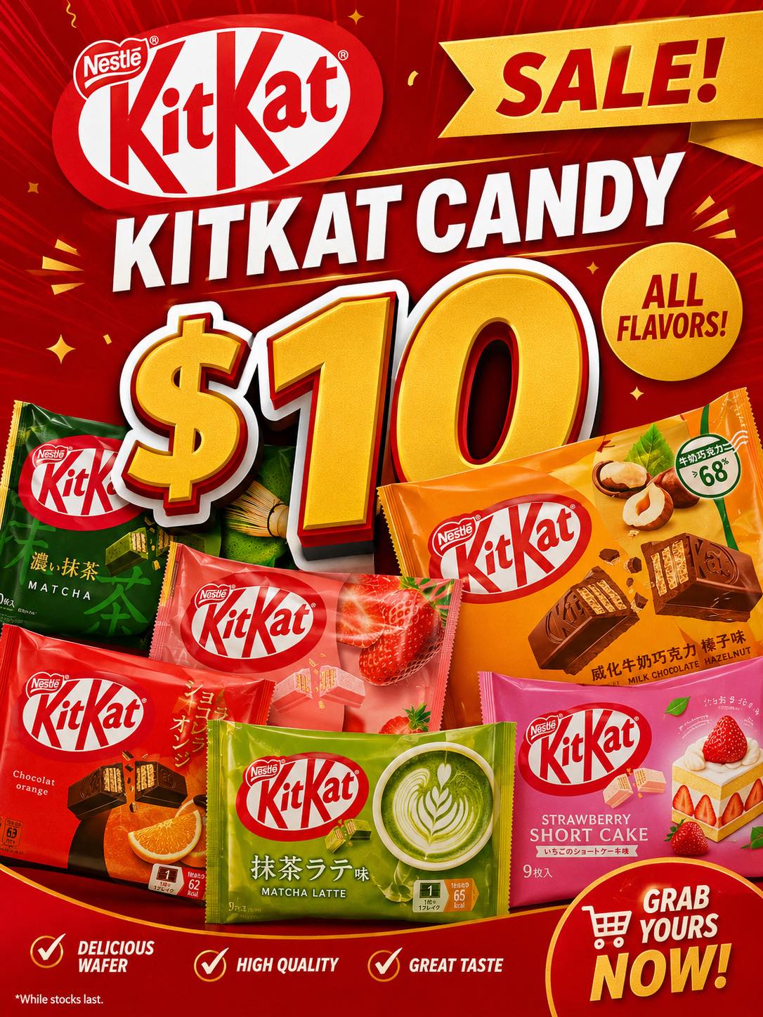 KITKAT LIMITED FLAVORS