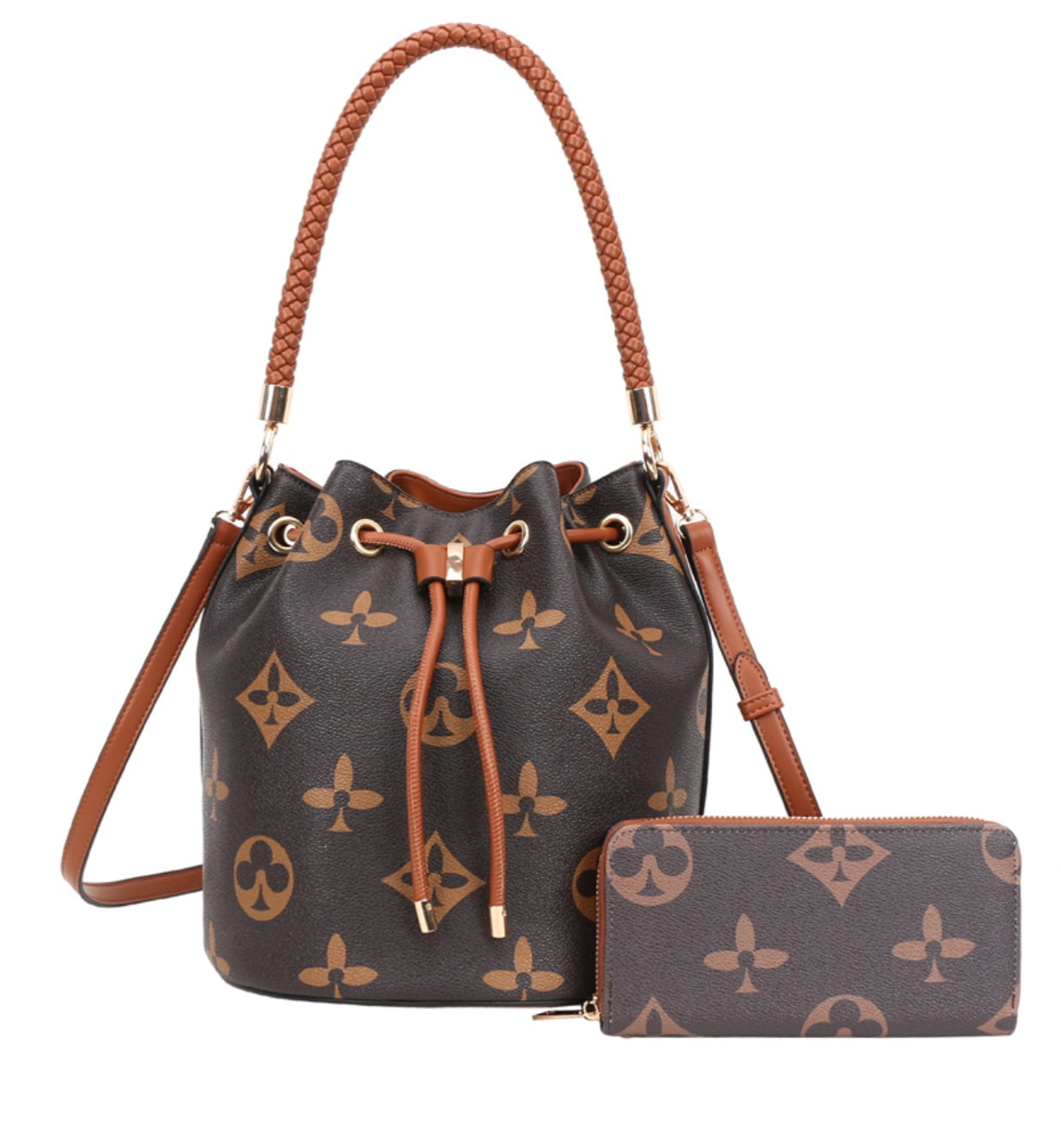 Ace & Spades Bucket Handbag