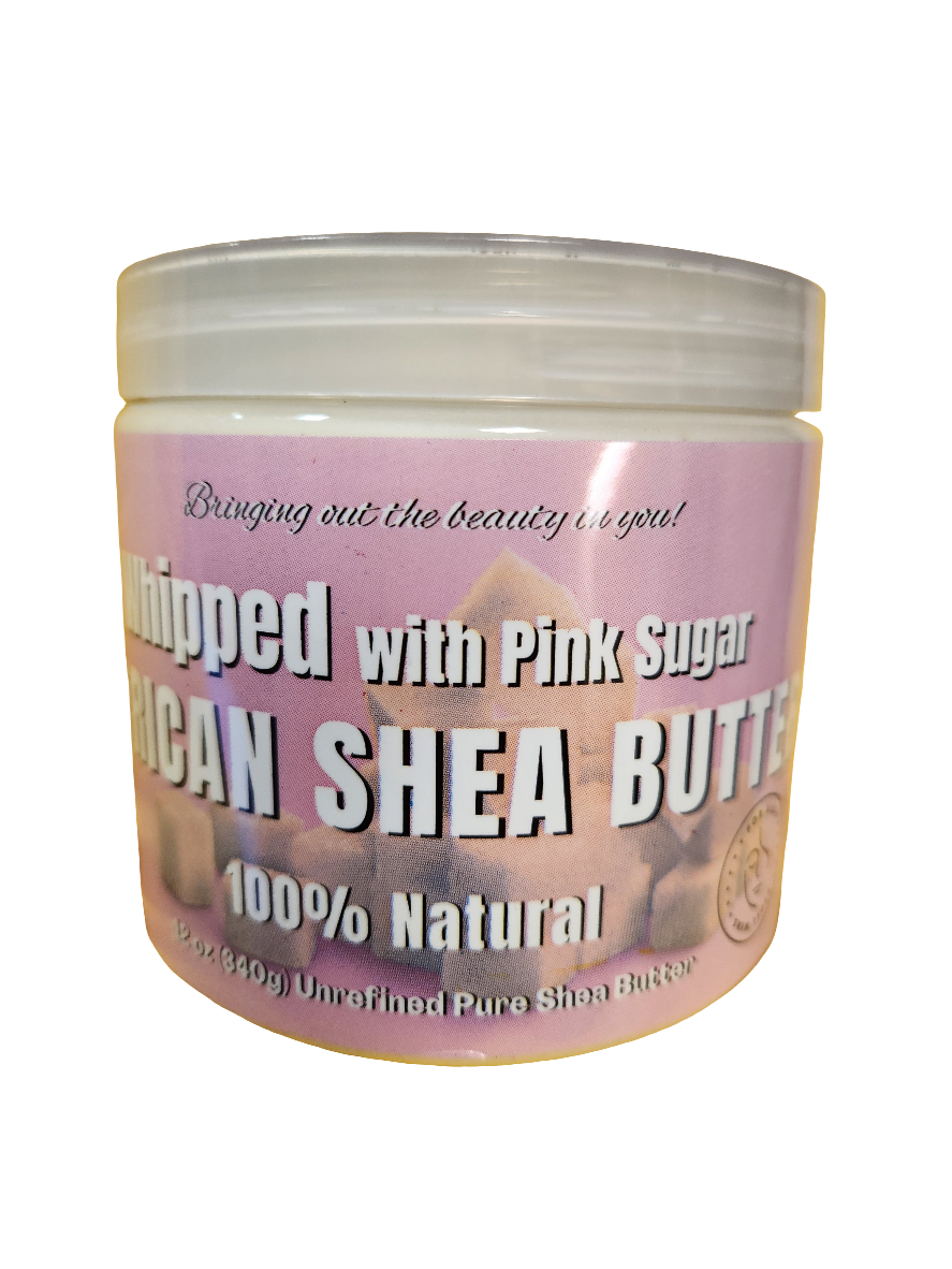 Large WHIPPED AFRICAN SHEA BODY BUTTER