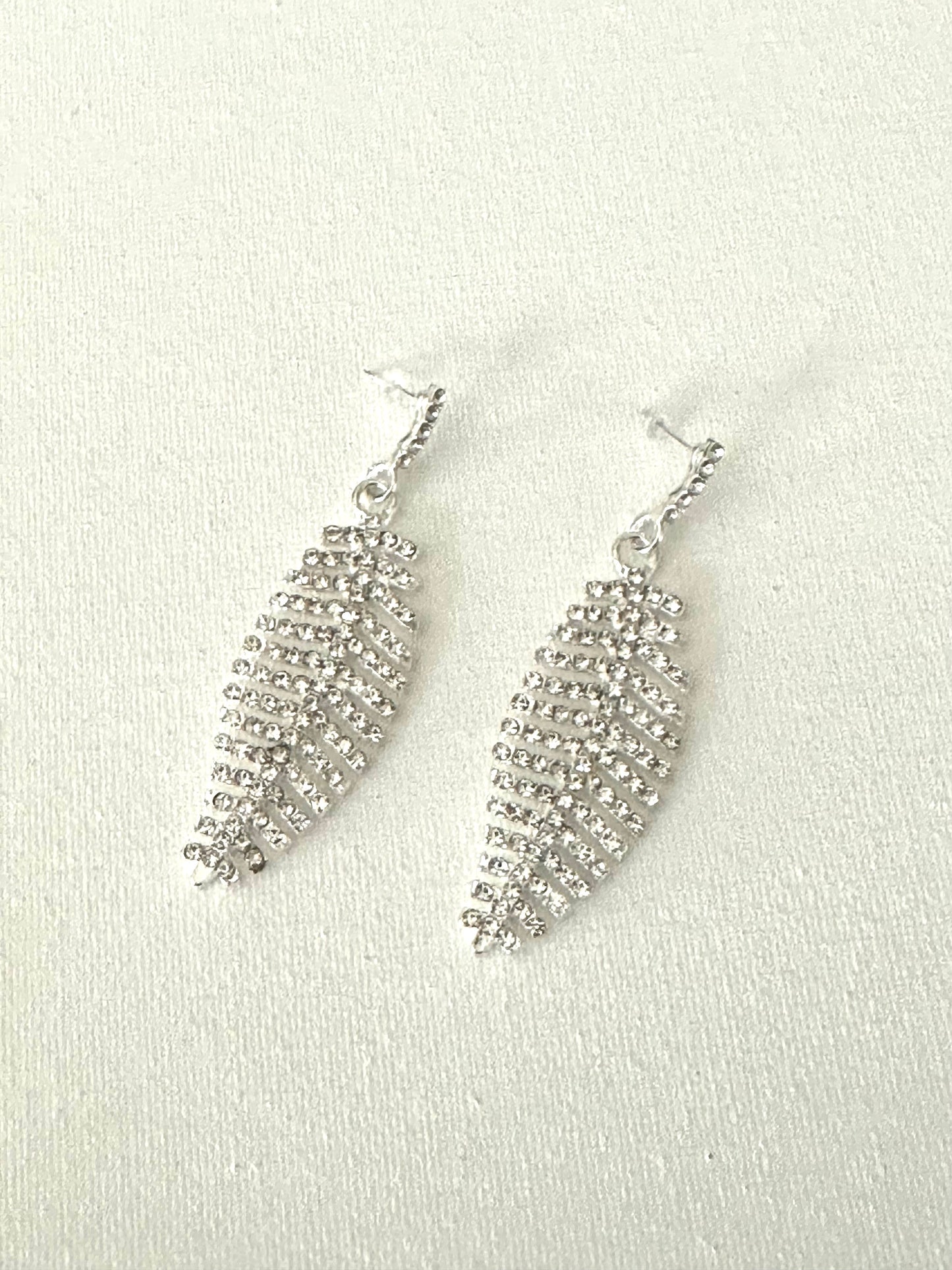 LEAF BLING EARRINGS - 0752