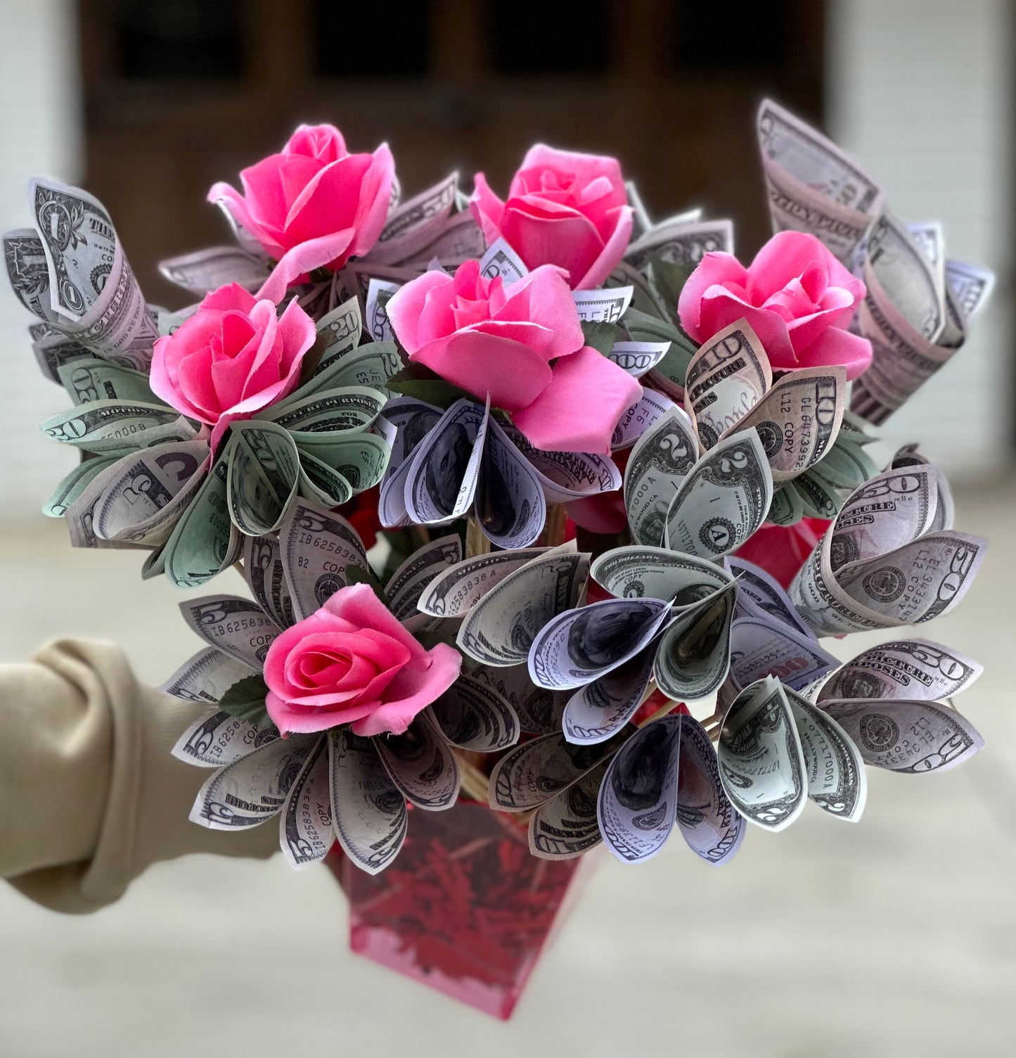 Money Rose Bouquet