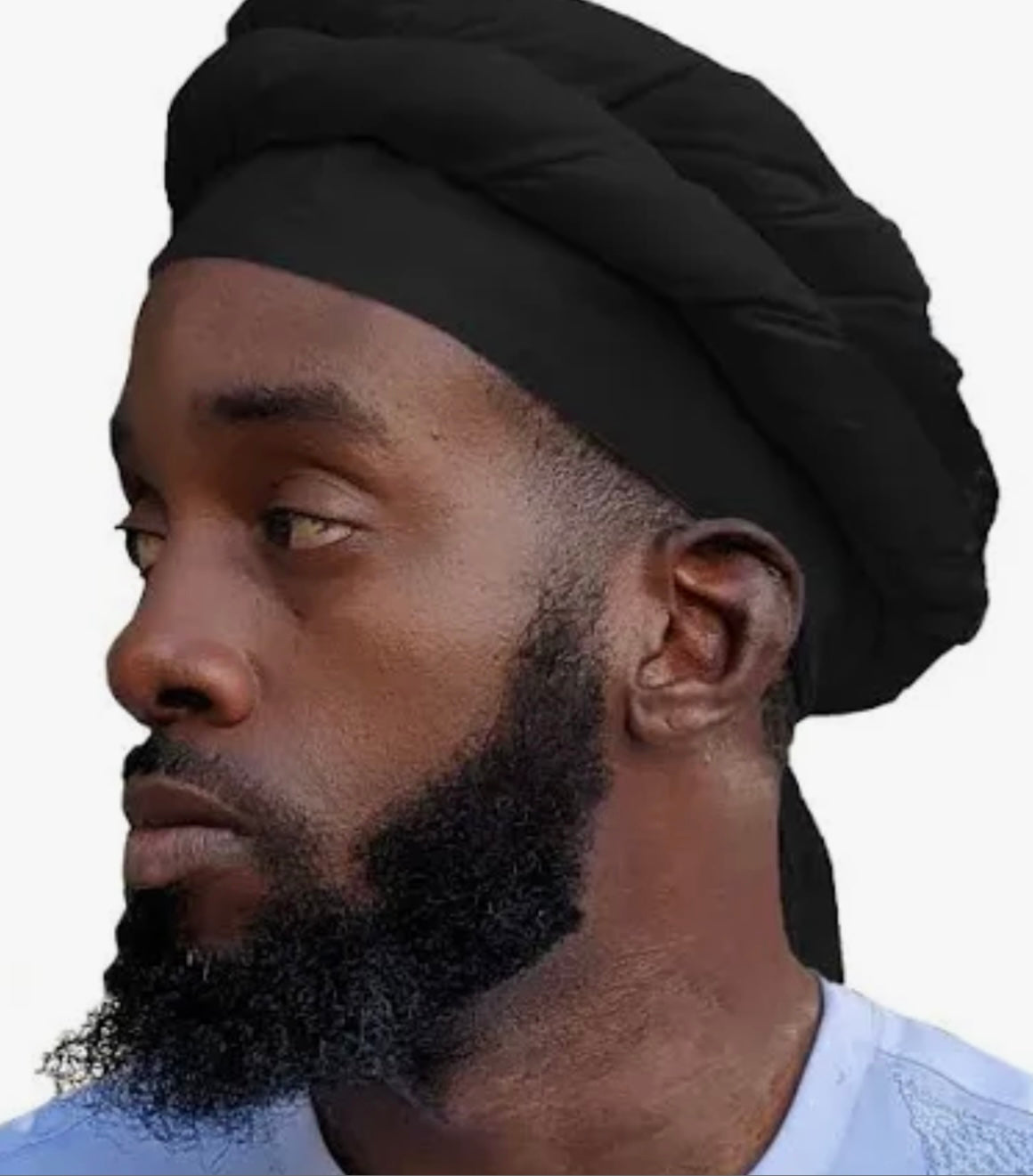 Long Satin Turban