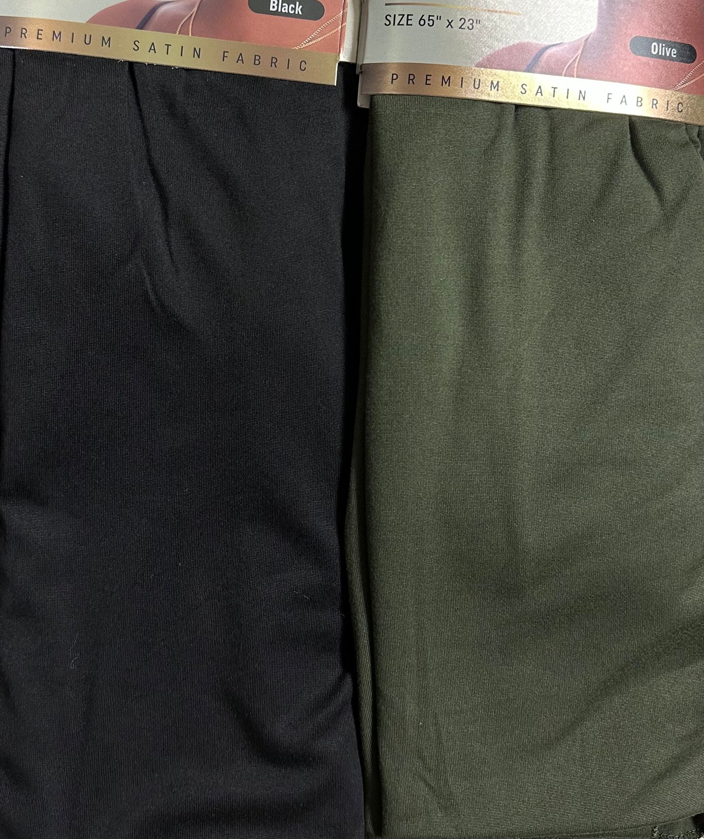 Long Satin Turban