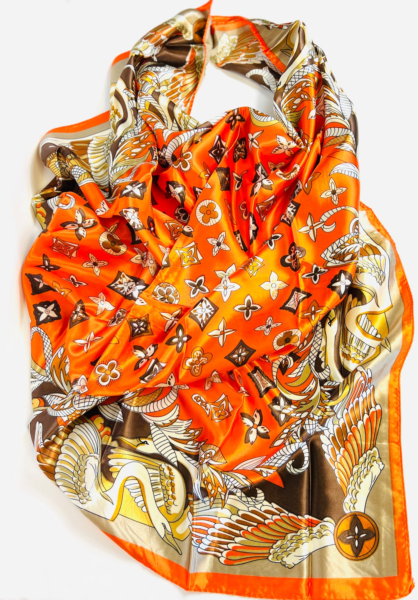 Mystery Flower Scarf