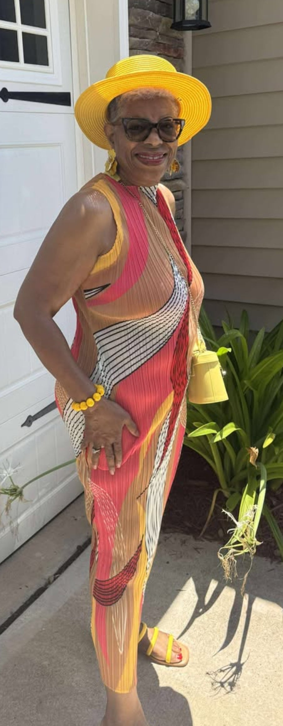 Striped Spotted Dress