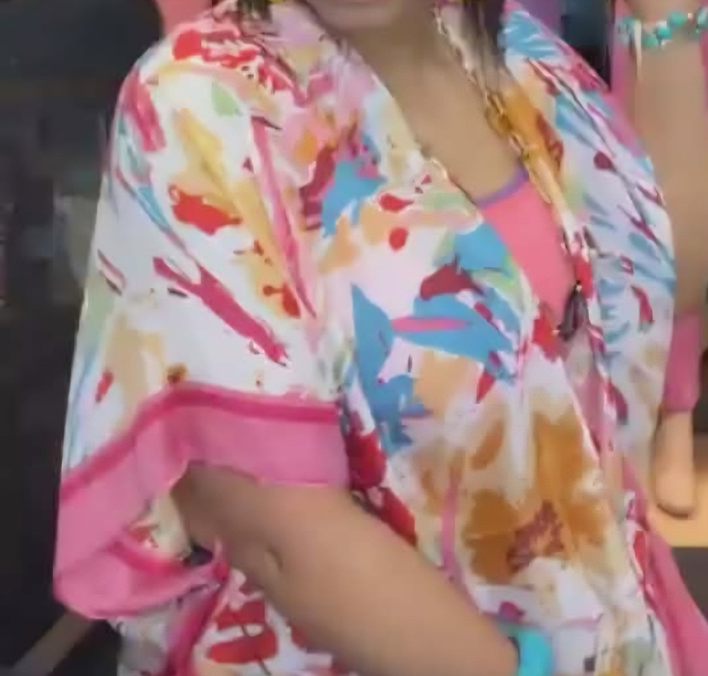 Lilly Kimono Multi