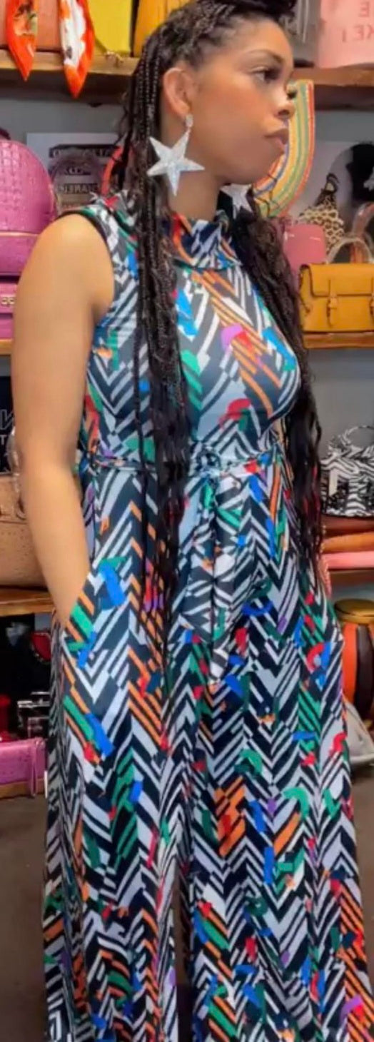 Colorful Multi Jumpsuit