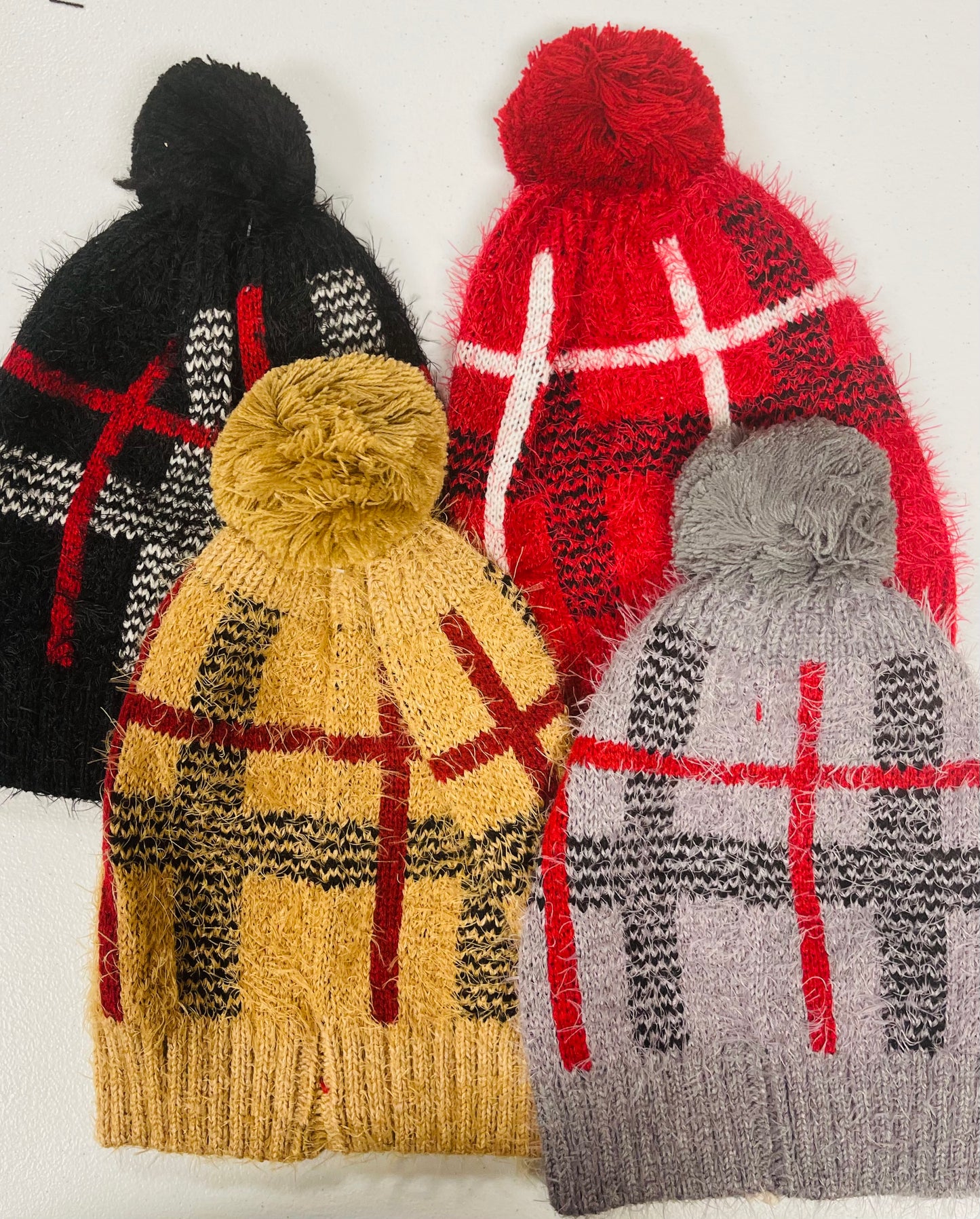 Plaid Beanie