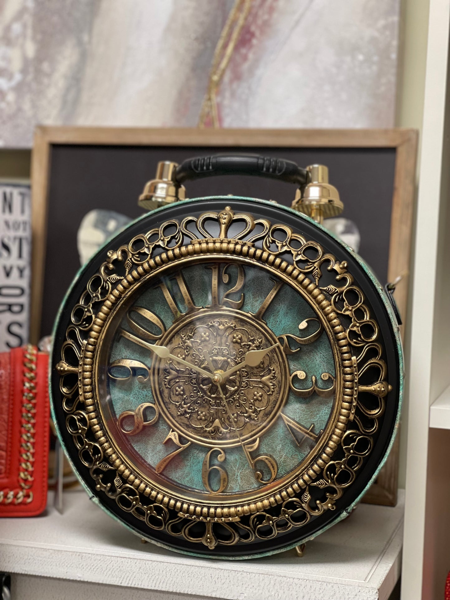 Clock Handbag