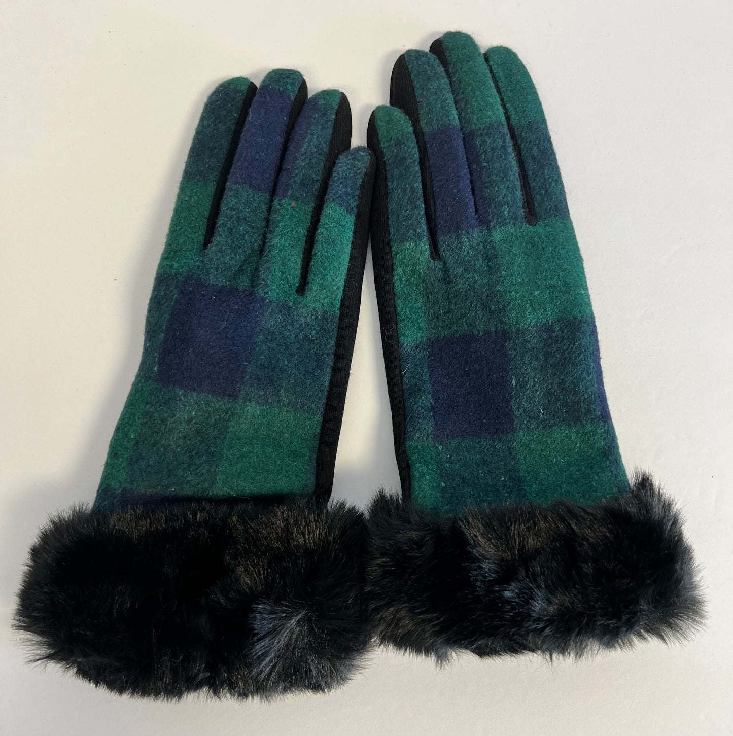 Plaid Gloves