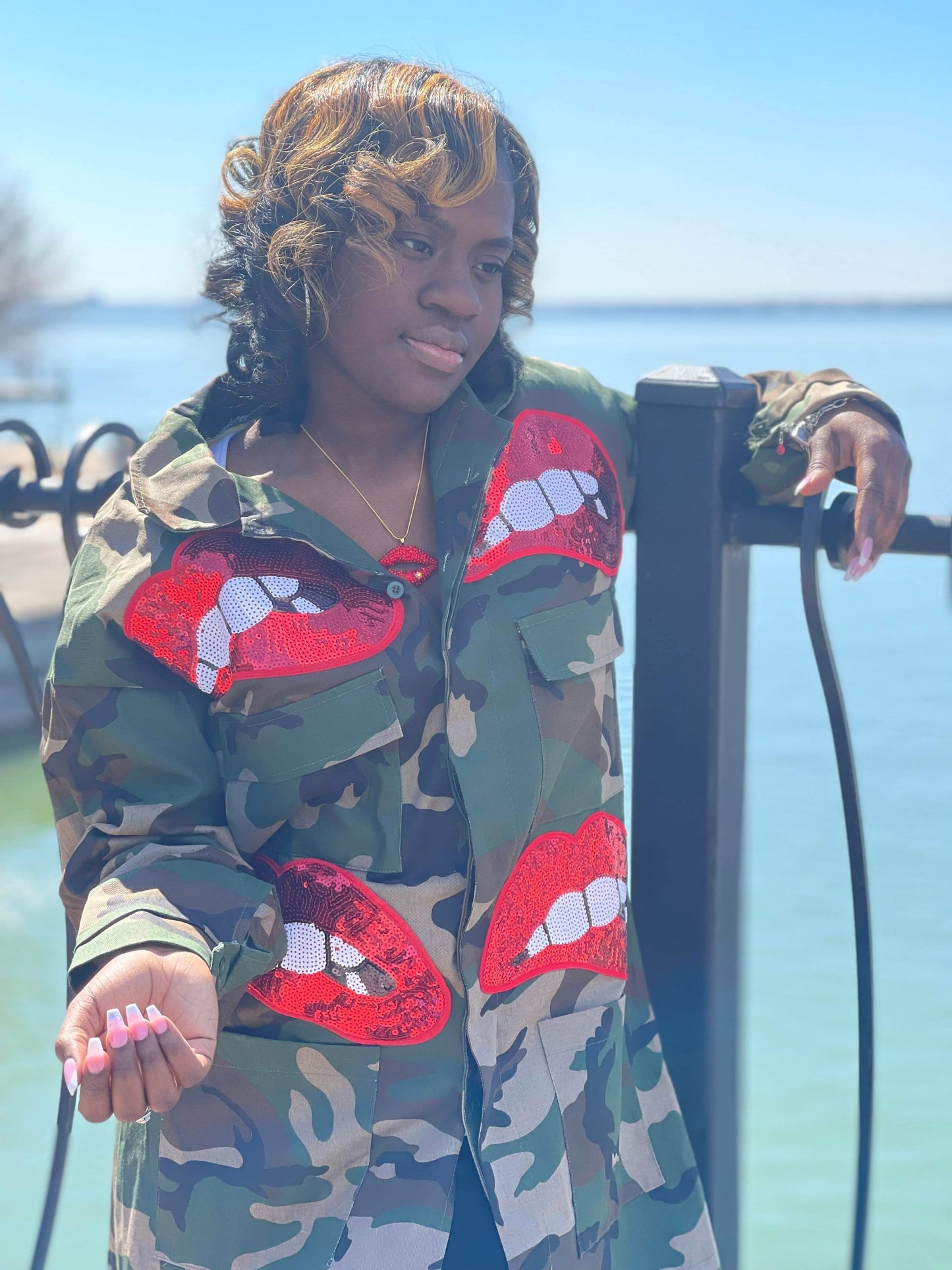 Camo Lip Jacket