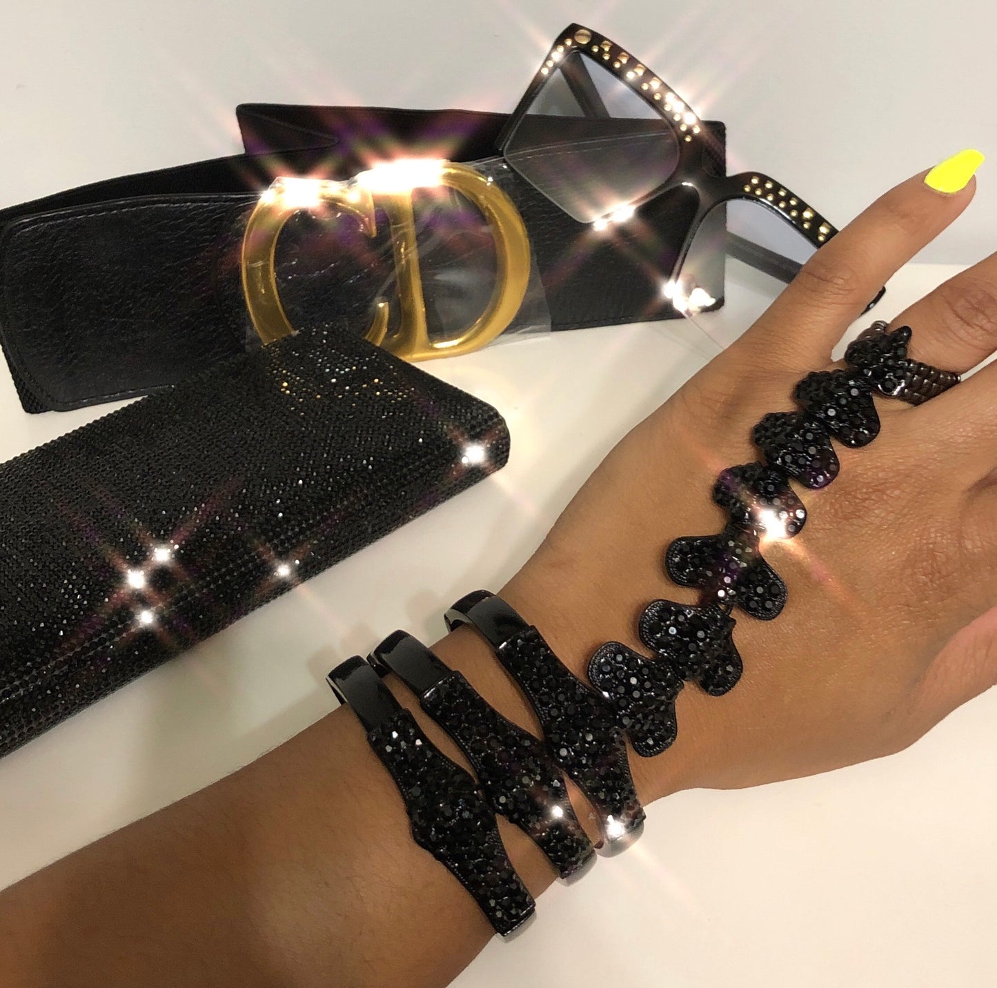 Skeleton Bling Ring Connector