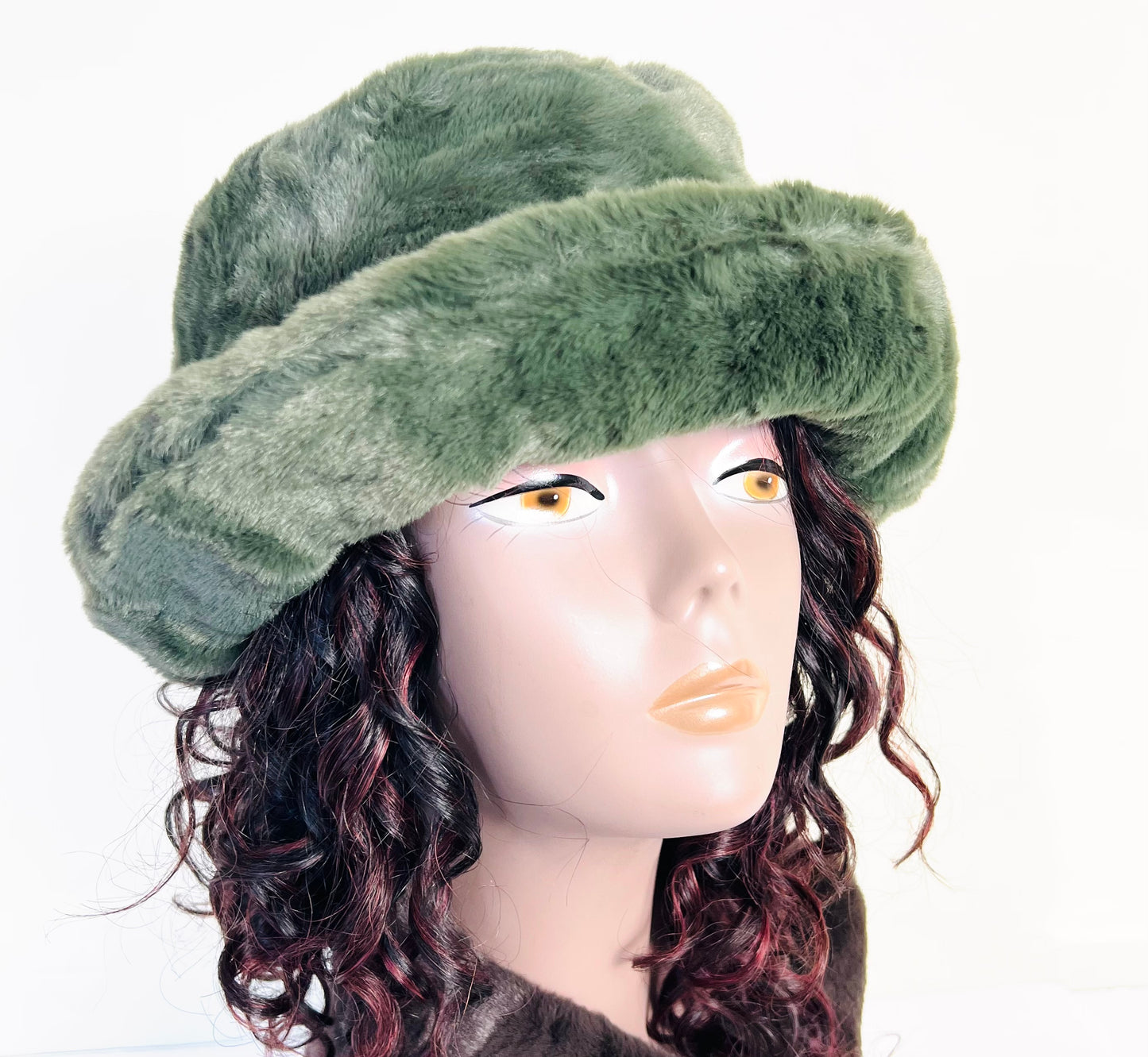 Fur Bucket Hat Fluffy BH