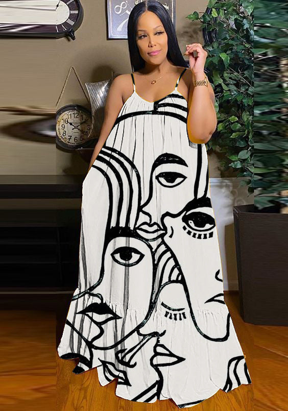 Oversized Ballon Dress