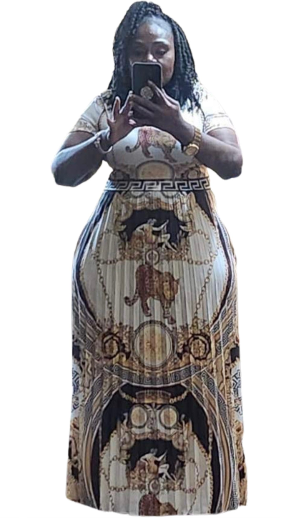 Greek Pleated Dress
