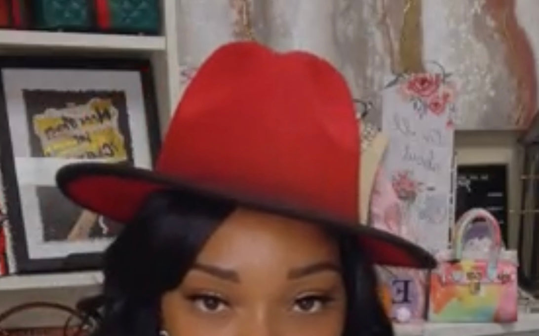 Ombré Fedora