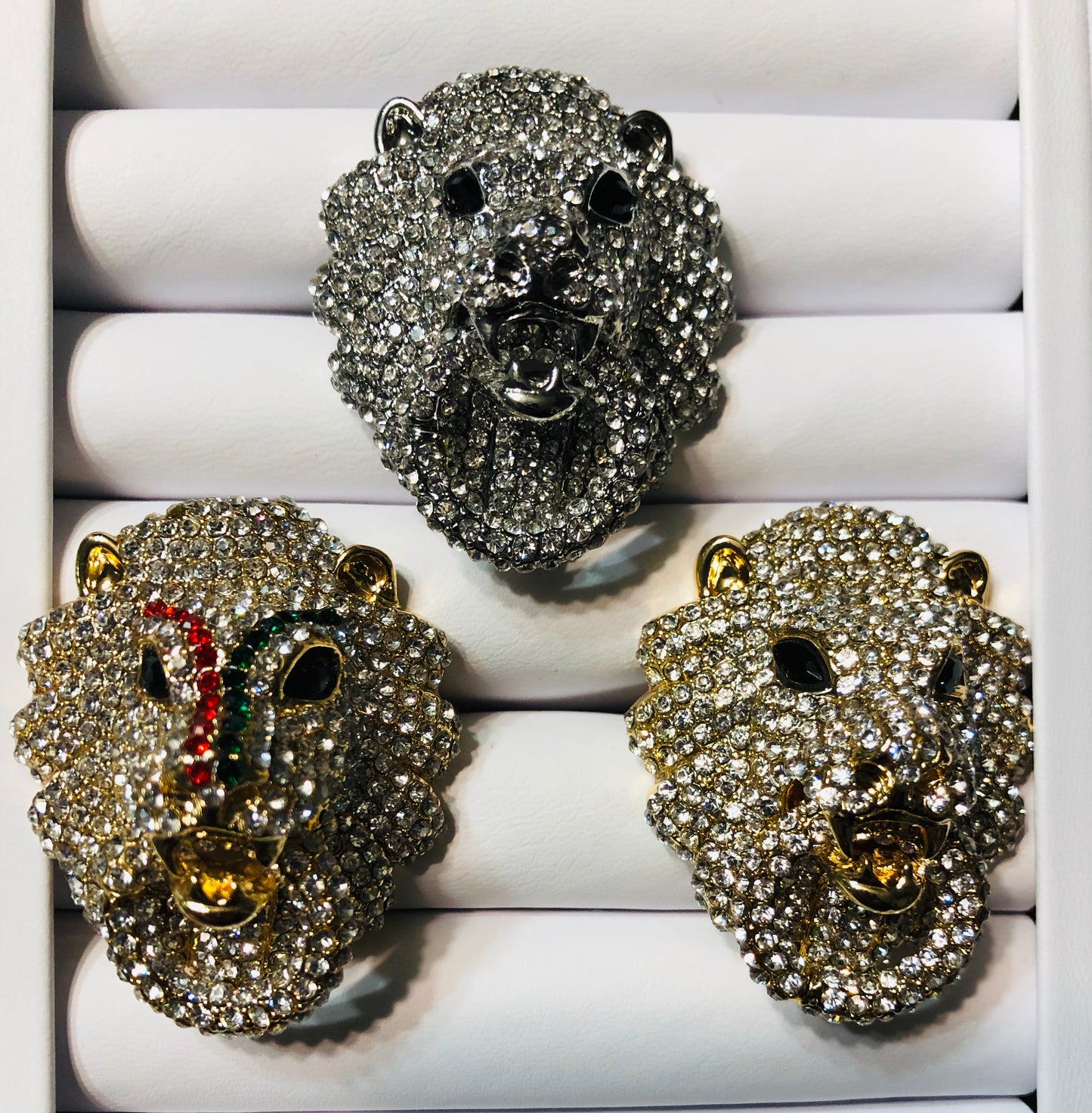 Lion Ring - Bling