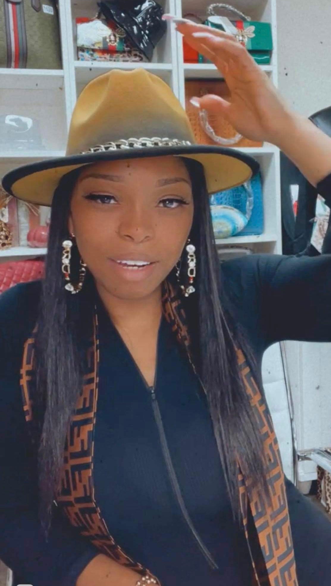 Ombré Fedora