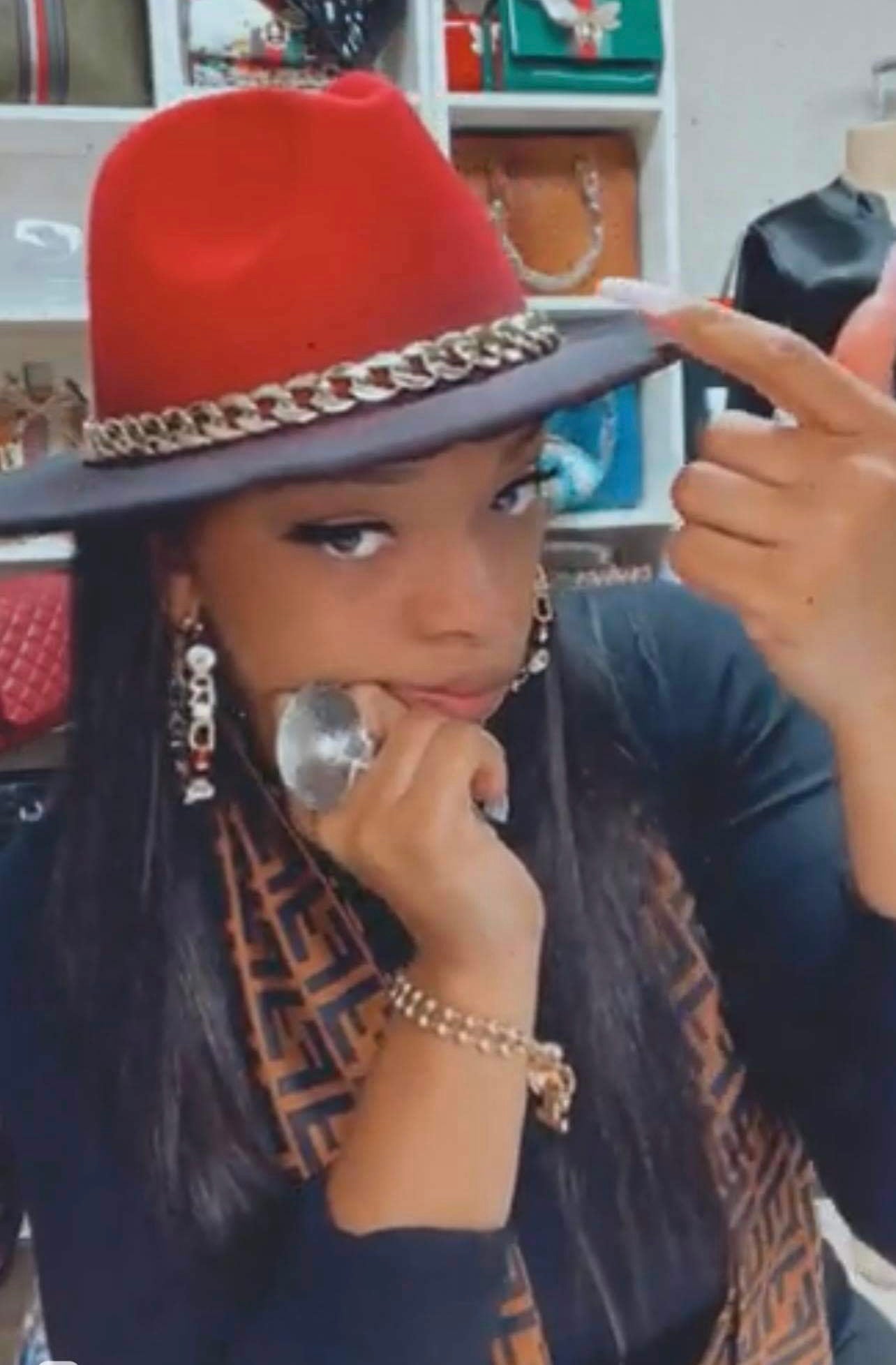 Ombré Fedora